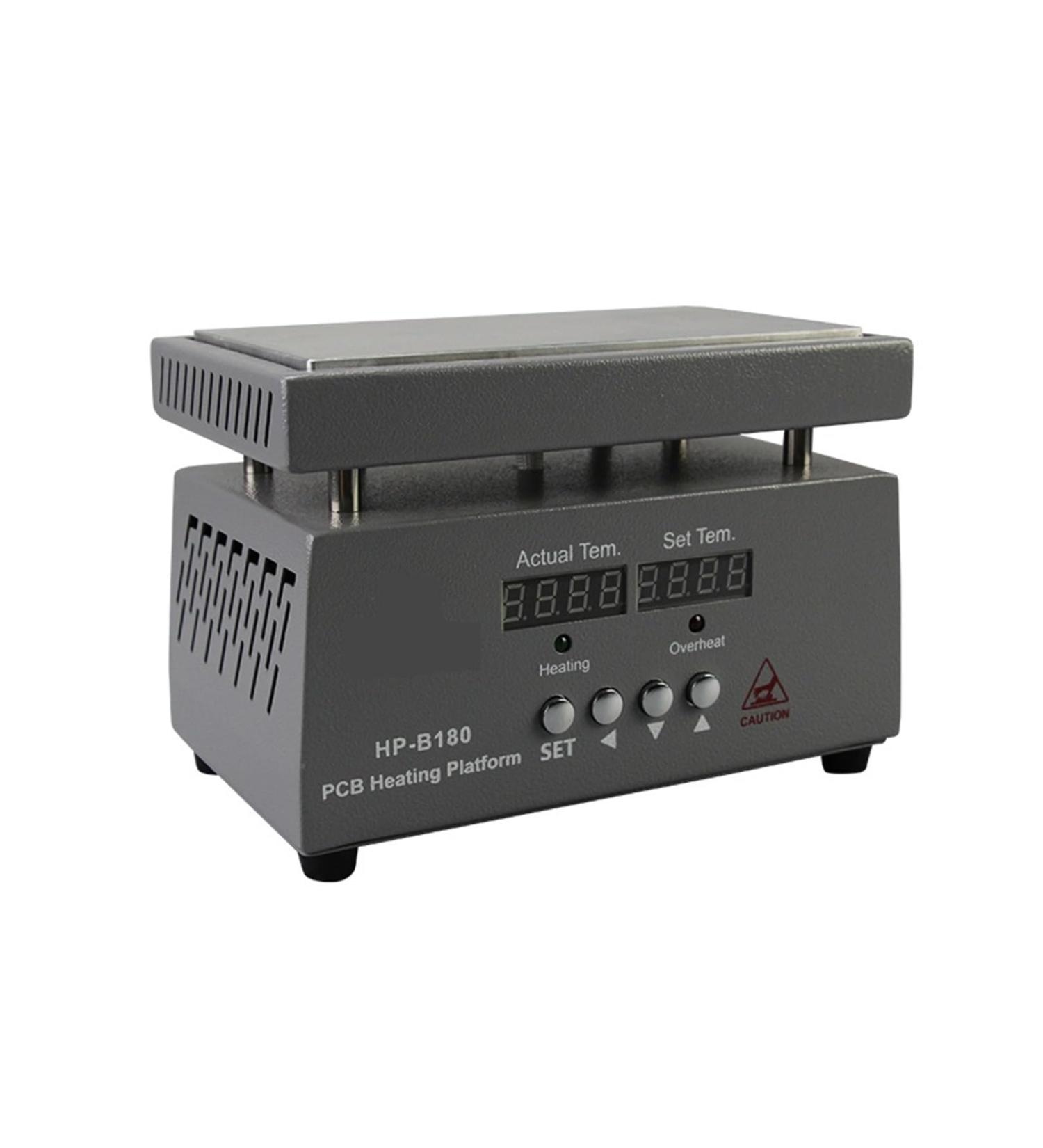 ARTGOS HP-B180 PCB Heating Platform - 180x100mm Digital Display Multifunction Heating Table & BGA Pre-Heat Station for Optimal Temperature Control - Buy Online on GoSupps.com