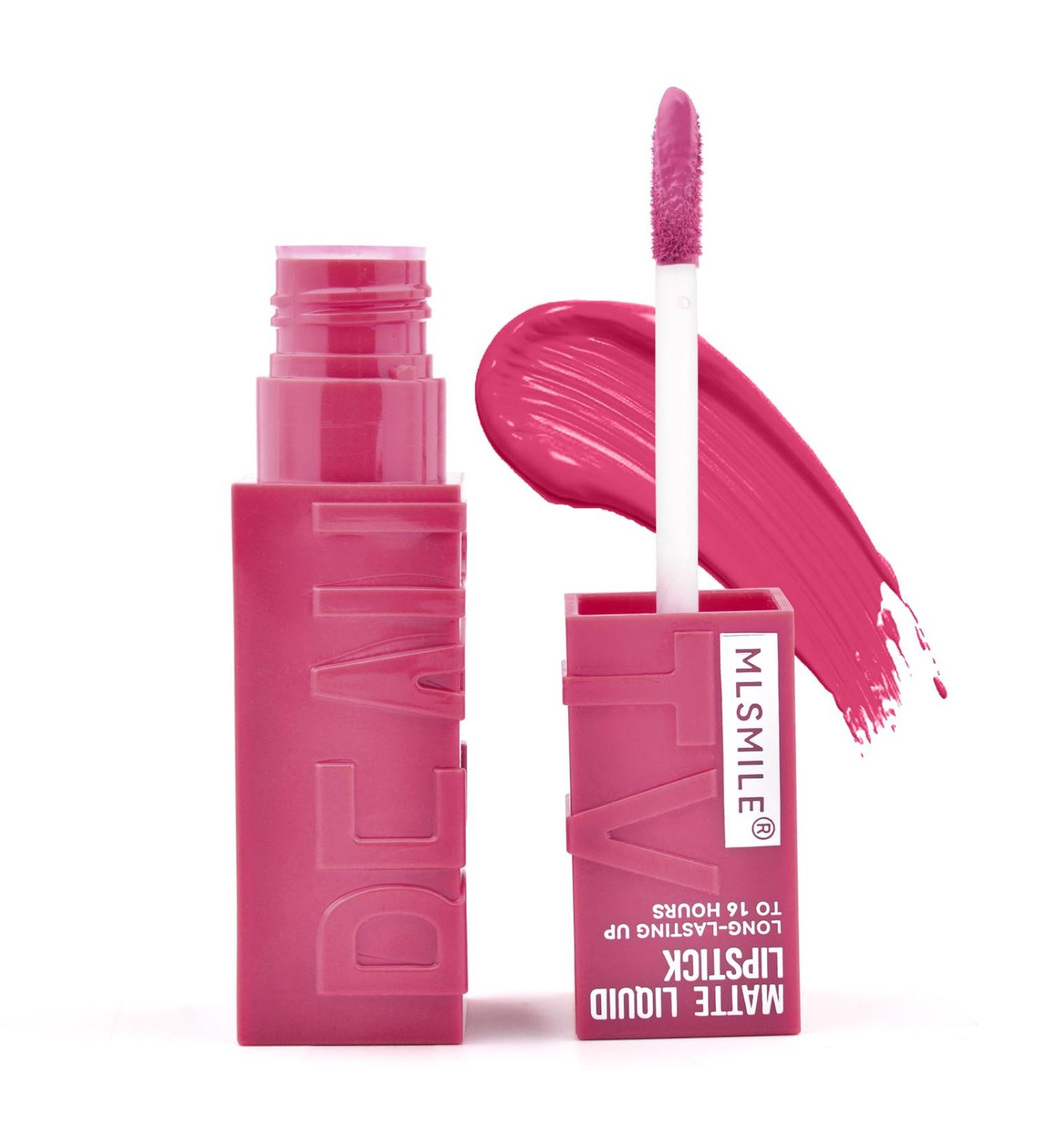 Matte Waterproof Lipstick & Smudge-Proof Glitter Lip Gloss - Long Lasting Gifts for Women | Perfect for Birthdays & Romantic Evenings - Buy Online on GoSupps.com