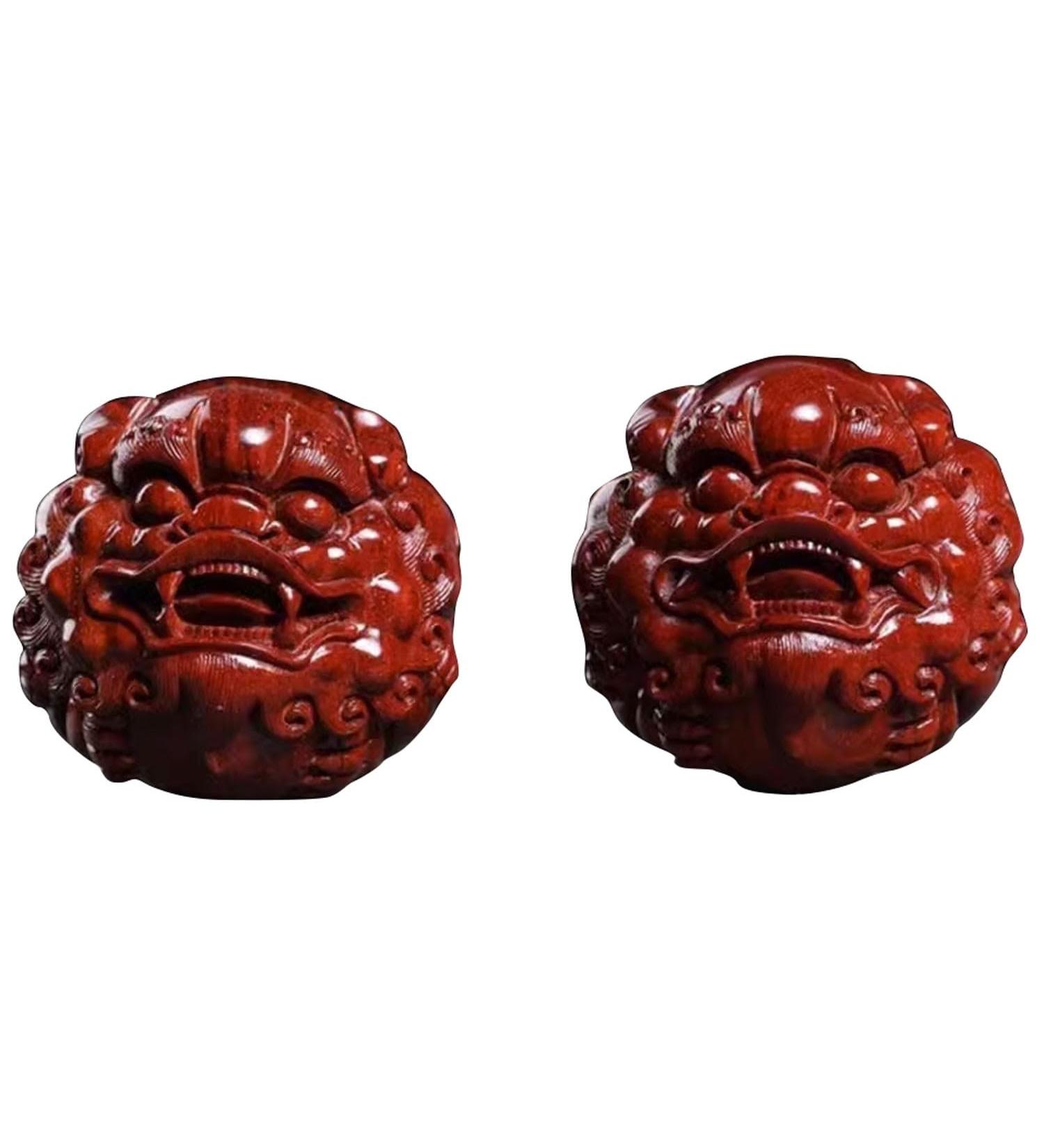 Unbit 50mm Baoding Balls - Stress Relief & Acupressure Massage - Chinese Handballs (Color A) - 2 Piece Set for Practice & Relaxation - Buy Online on GoSupps.com