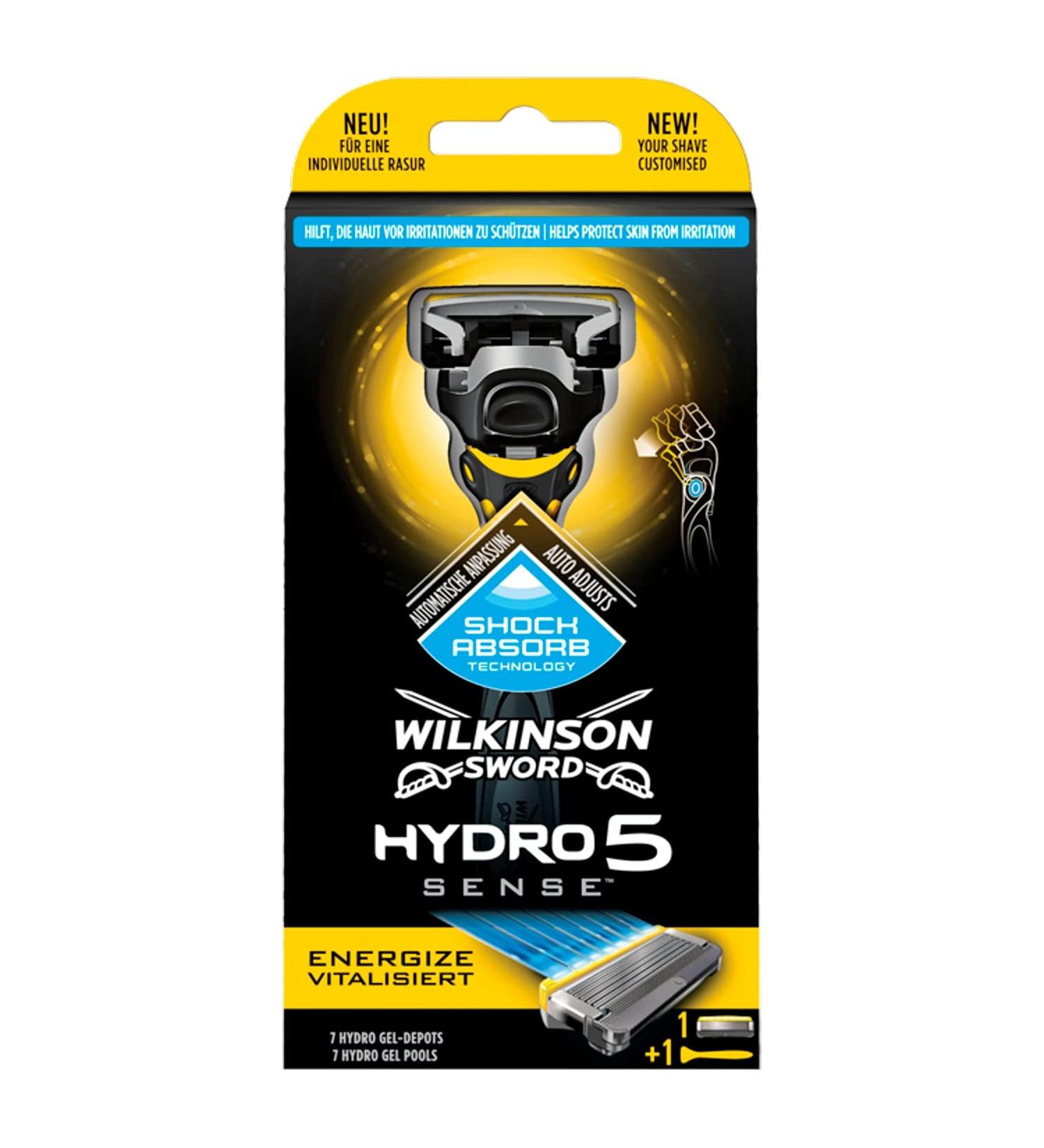 Buy Wilkinson Sword Hydro Sense Razor - 1 Pack | International Shipping Available - Buy Online on GoSupps.com