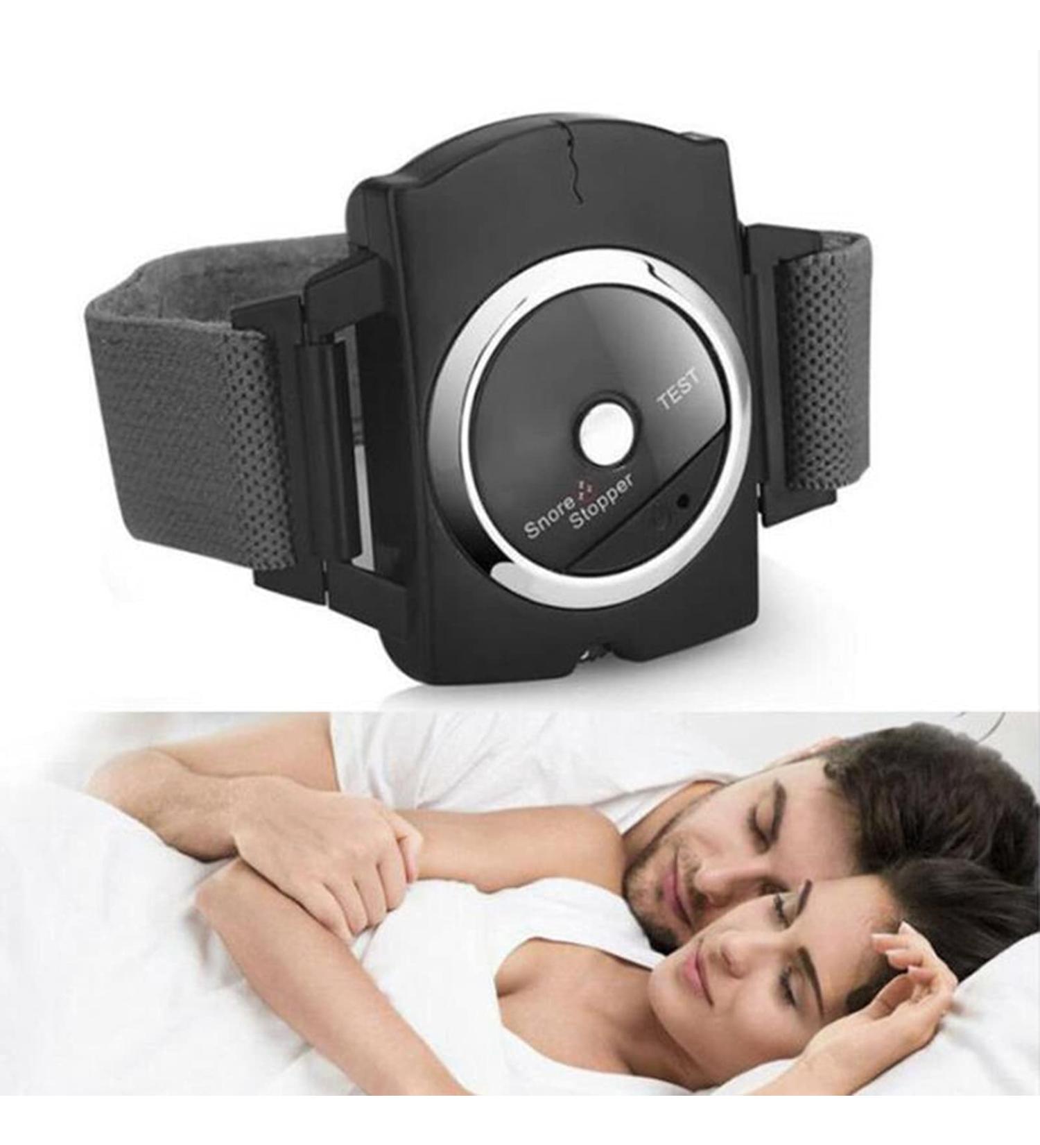 Buy Anti Snoring Wristband Device - Effective Snore Stopper Bracelet for Men & Women | Intelligent Infrared Solution | Battery Included - Buy Online on GoSupps.com