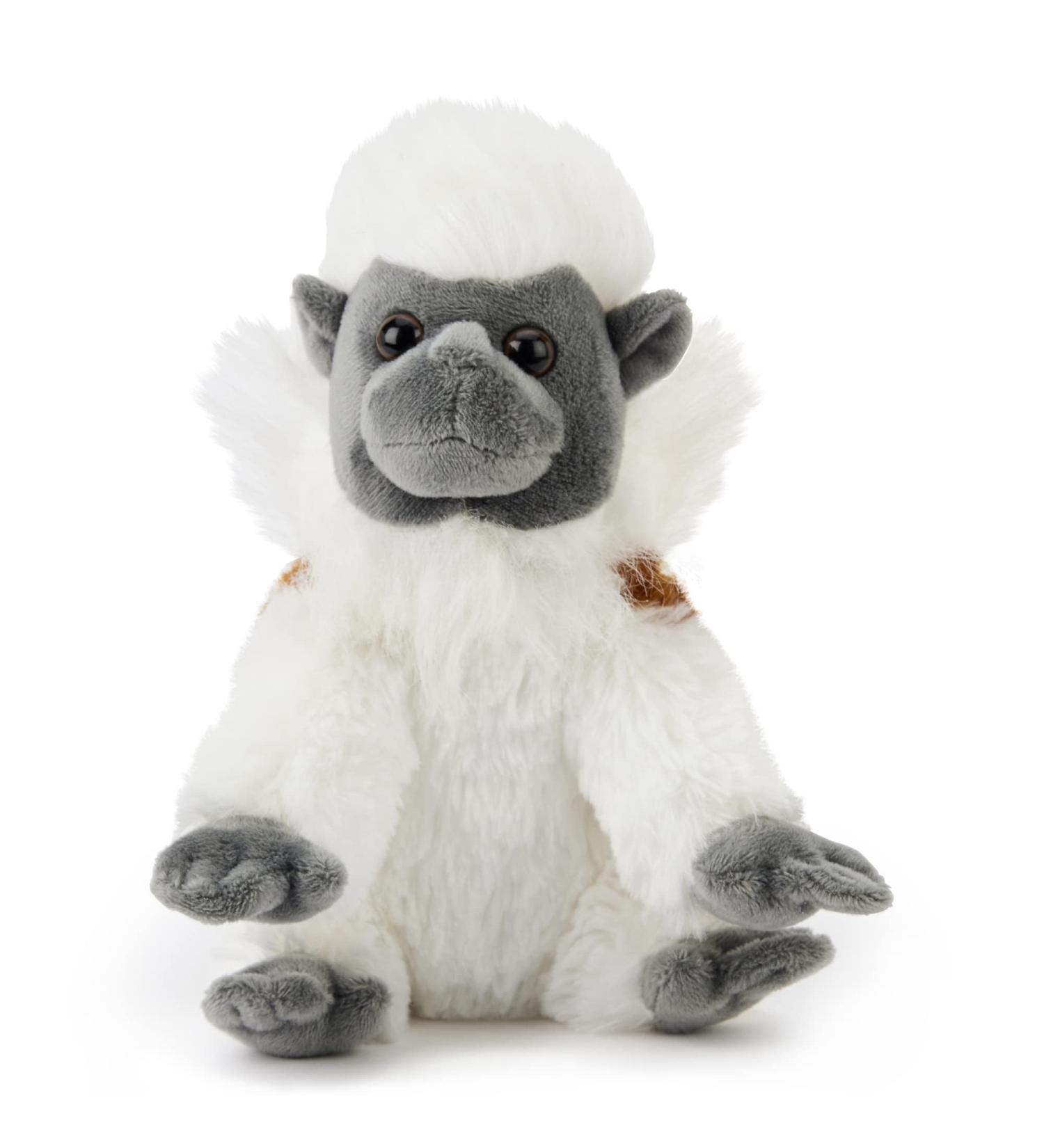 Zappi Co Plush Cotton Top Tamarin Stuffed Toy 35cm - Safari Animals Collection for Kids - Buy Online on GoSupps.com