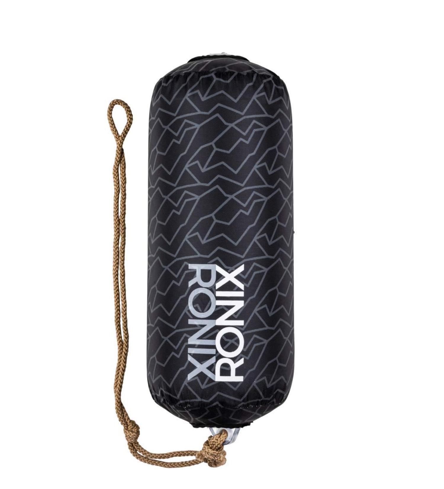 Ronix Happy Hour Boat Bumper, Charcoal Grey, 10 in. x 28 in.
