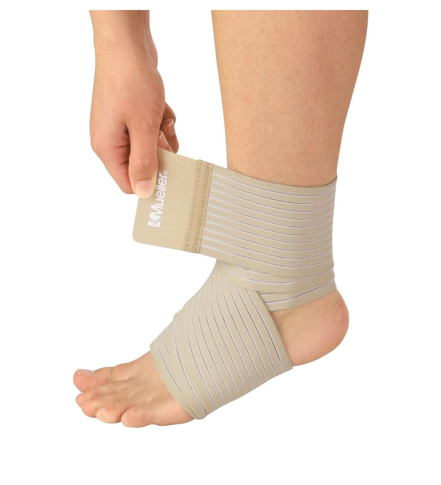 Mueller All-Purpose Support Wrap - Beige | Adjustable Compression for Joint Pain Relief - Buy Online on GoSupps.com