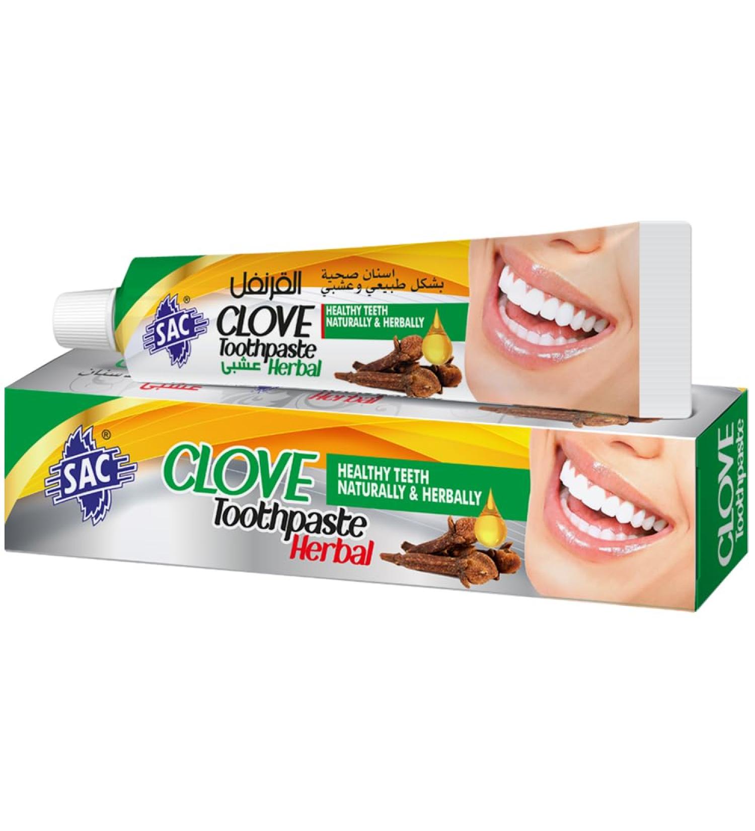 All-Natural Clove Toothpaste - Fresh Breath & Healthy Gums - Herbal Dental Care - 125 g