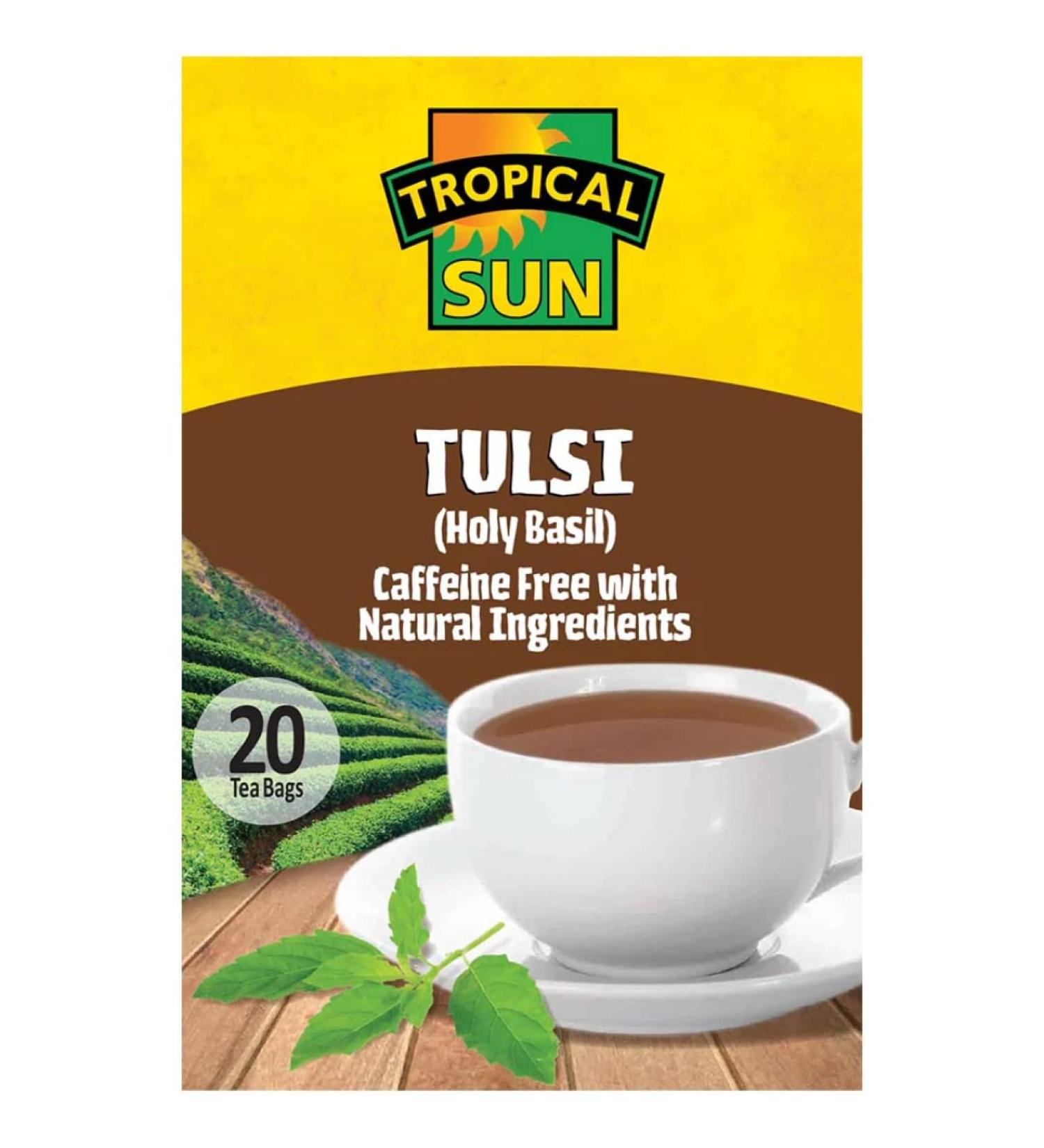 2 x Tropical Sun Tulsi Tea 6 x 30g