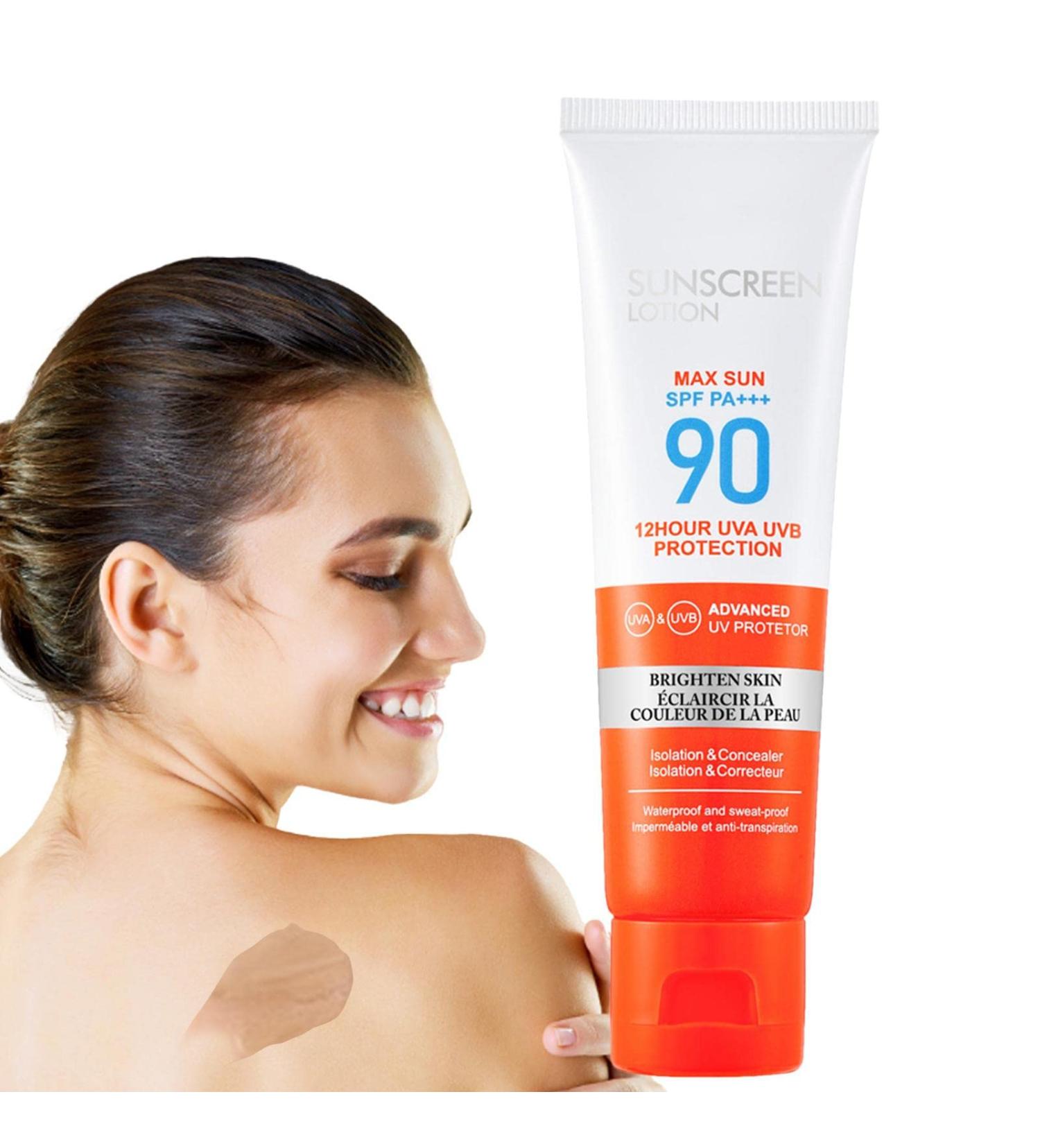  Miake sunscreen lotion spf 90 | natural broad spectrum sun protection face sunscreen face sunscreen face sunscreen Miake - Buy Online on GoSupps.com