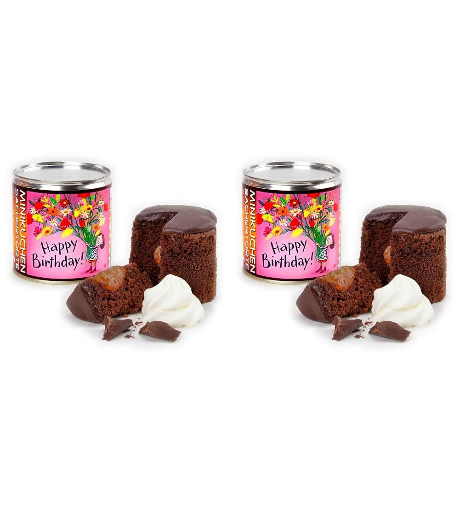 Hanauer Bio Sachertorte Happy Birthday 150 g (pack of 2) 150 g (pack of 2)