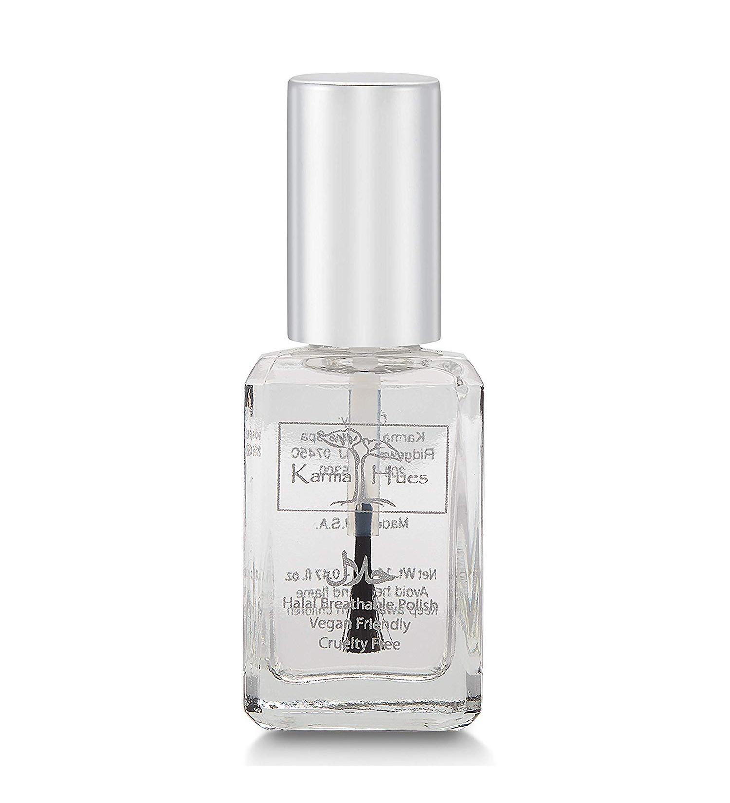 Karma Halal Certified Breathable Vegan Nail Polish - Wudu Friendly Top Coat (ANASTASIA) | Cruelty-Free & Oxygen Permeable - Buy Online on GoSupps.com