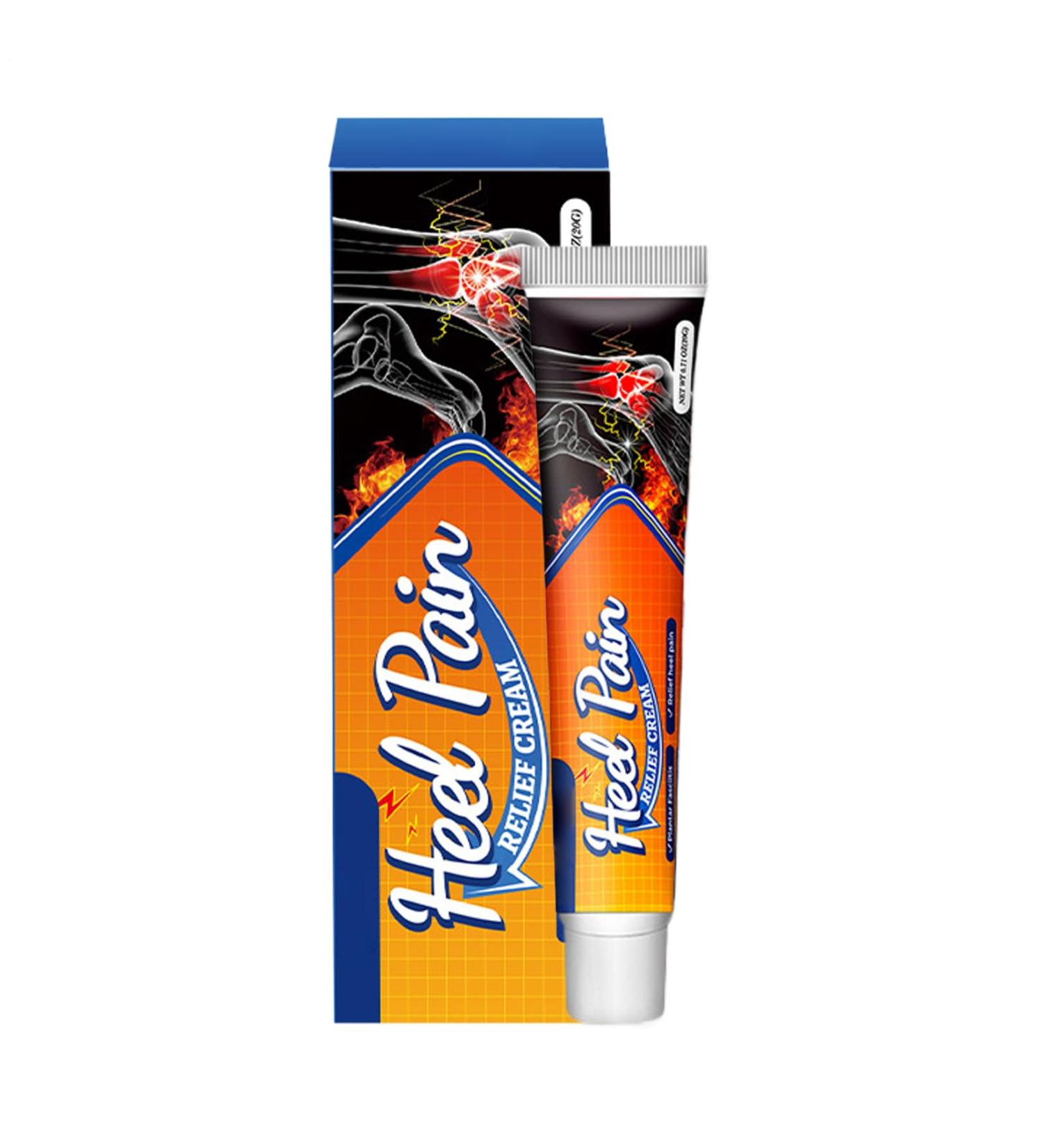 Heel Massage Lotion 20 g Soothing Heel Massage Cream | Non-sticky muscle-relaxing smoothing solution for ankles lower back neck and shoulders - Buy Online on GoSupps.com