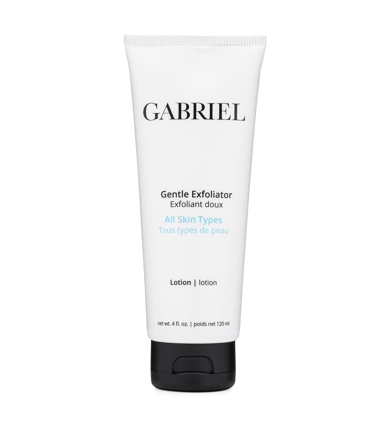 Gabriel Gentle Exfoliator 4 oz | Natural Paraben-Free Vegan Cruelty-Free Non-GMO | Infused with Red Seaweed & Vitamin E for Radiant Skin - Buy Online on GoSupps.com