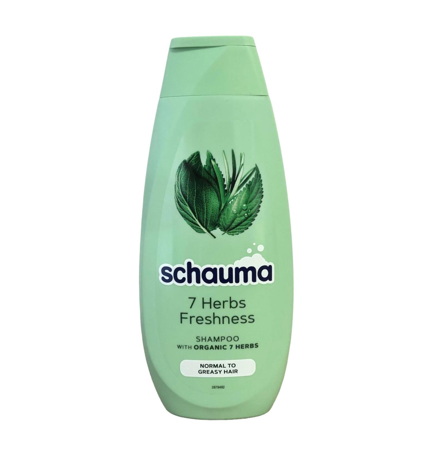 Schauma 7 Herbs Shampoo 400ml 13.5oz by Schauma - Buy Online on GoSupps.com