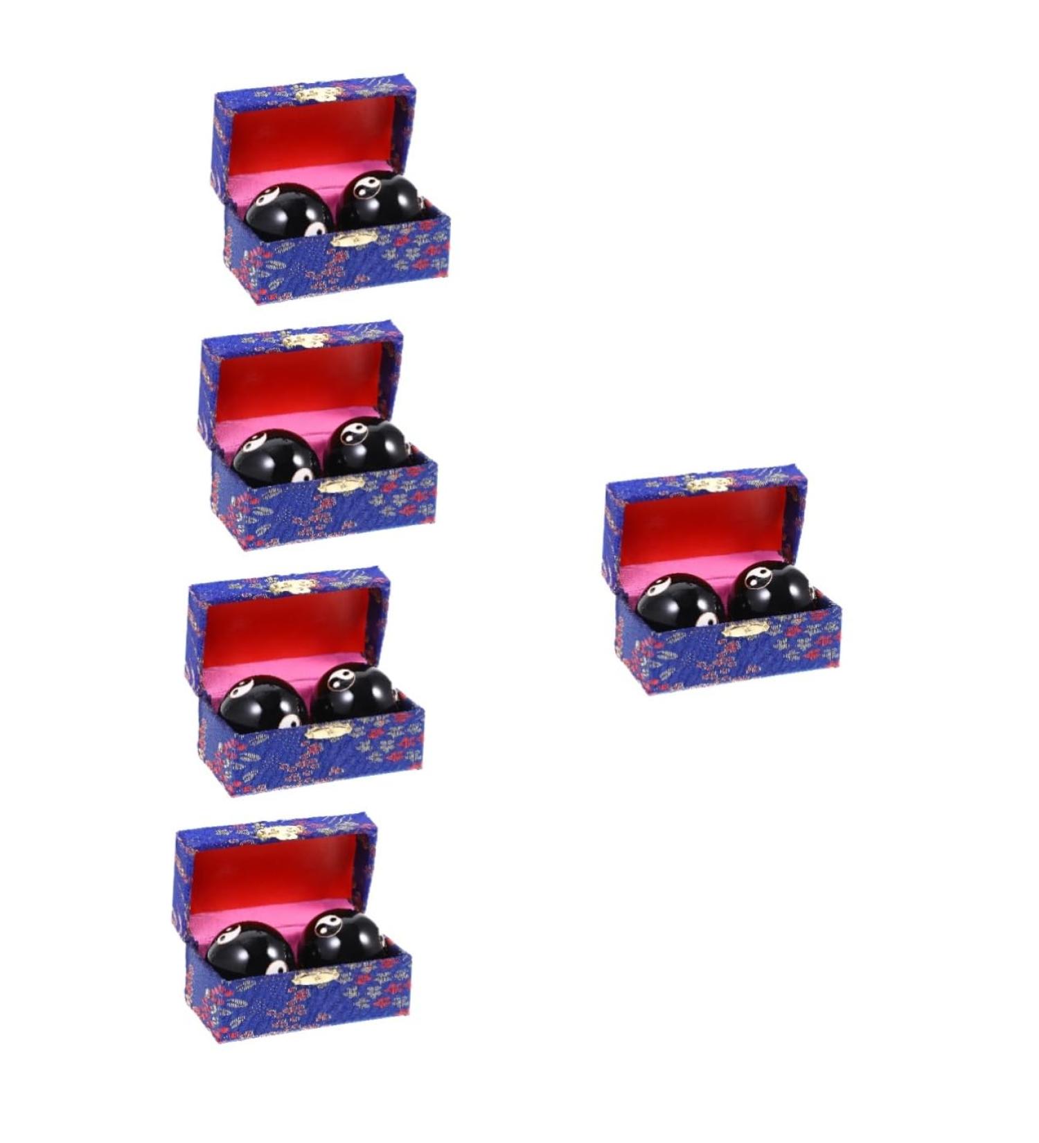 Buy Healeved 10 StK Massage Globe Stress Balls - Hand Massage Devices for Yoga & Chinese Medicine | Acupressure & Fitness Balls Worldwide Shipping - Buy Online on GoSupps.com