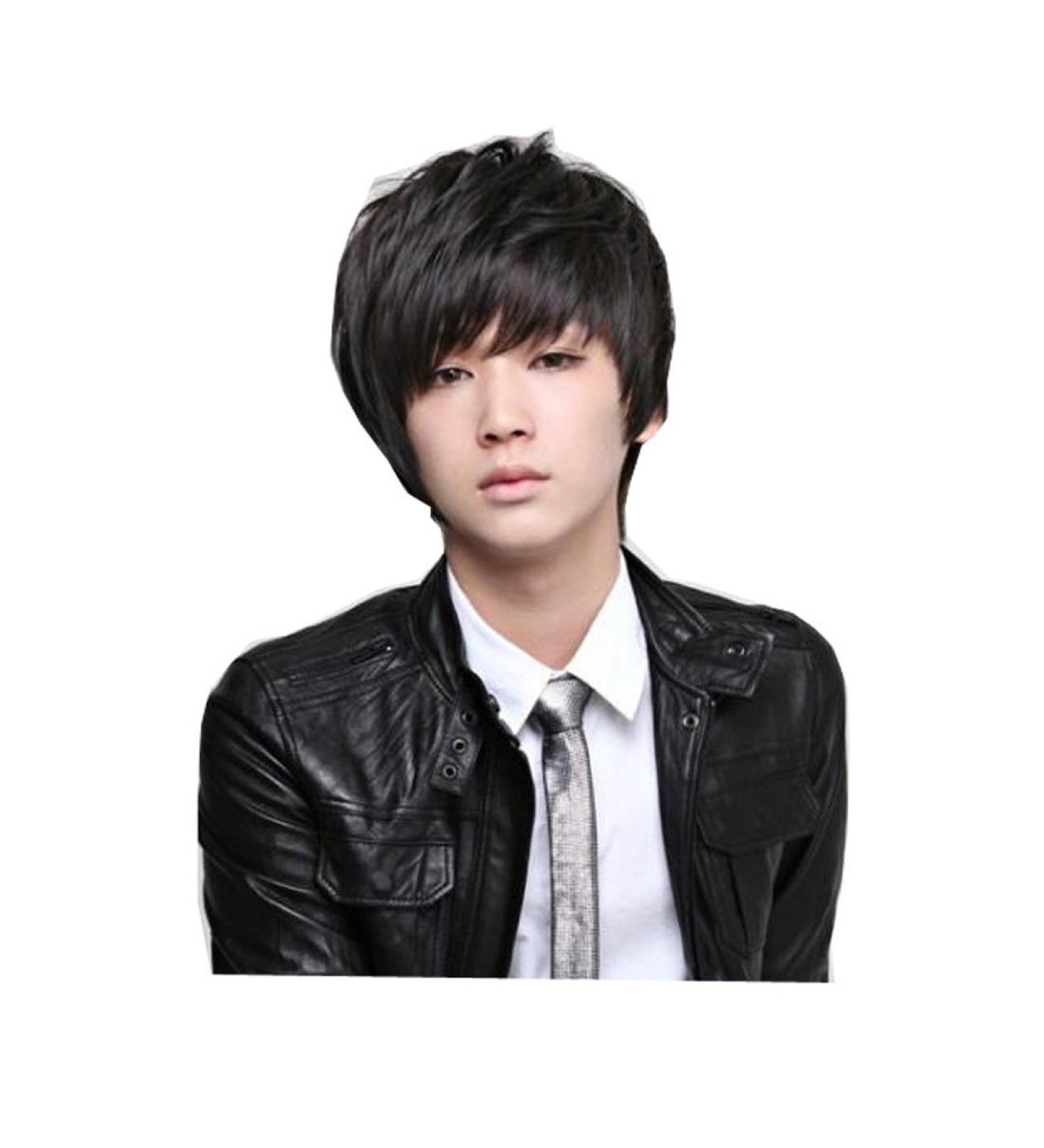 Buy Heat-Resistant Black Short Cosplay Wigs for Men & Boys | Premium Quality & Fast International Shipping - Buy Online on GoSupps.com