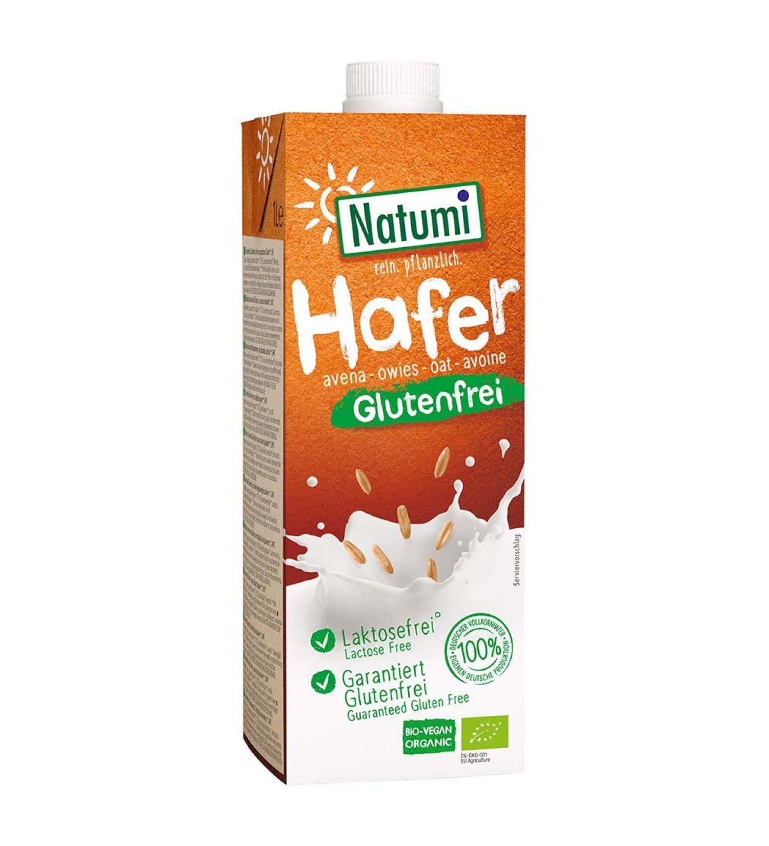 Natumi Organic Oats Gluten Free (6 x 1 l) Oats 1 l (Pack of 6)