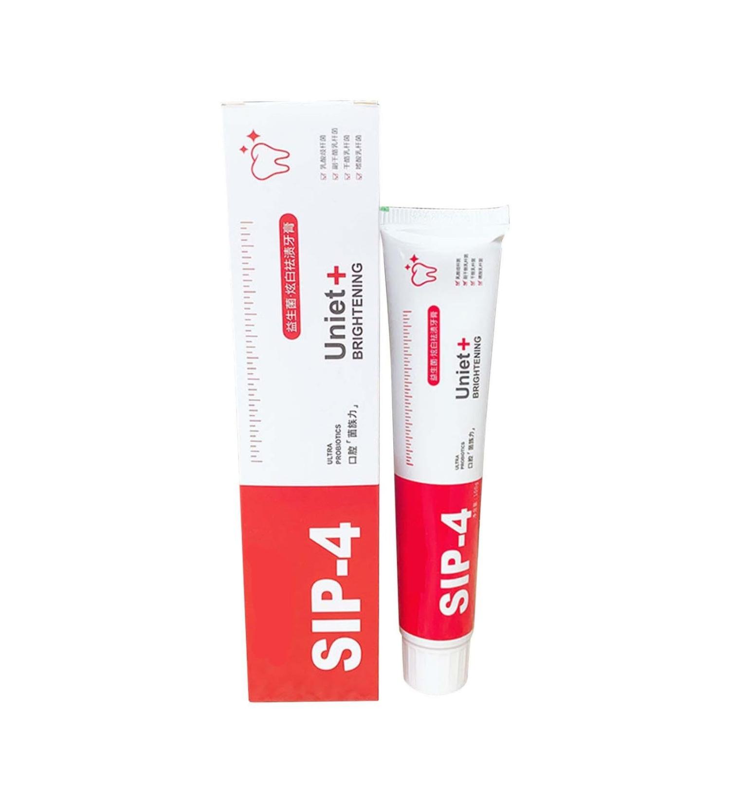 Sp-4 Whitening Toothpaste Sp-4 Probiotic Whitening Toothpaste Probiotic Whitening Toothpaste Whitening And Stain-Removing Probiotic Toothpaste Fresh Breath Dental Care - Buy Online on GoSupps.com