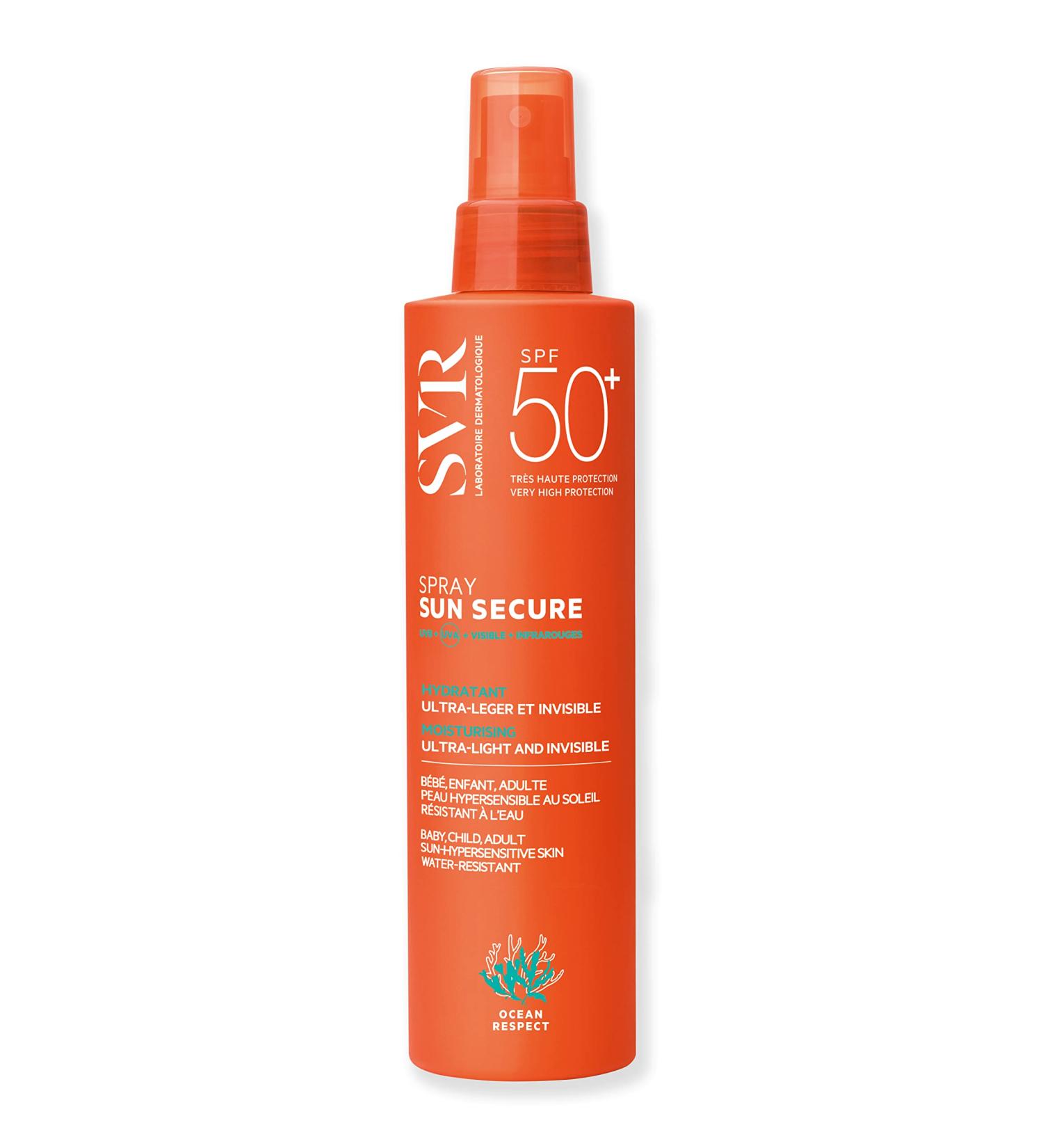 SVR Sun Secure Invisible Hydrating Spray SPF50+ Ultra Light - 200ml | New Formula for Ultimate Sun Protection - Shop Internationally - Buy Online on GoSupps.com