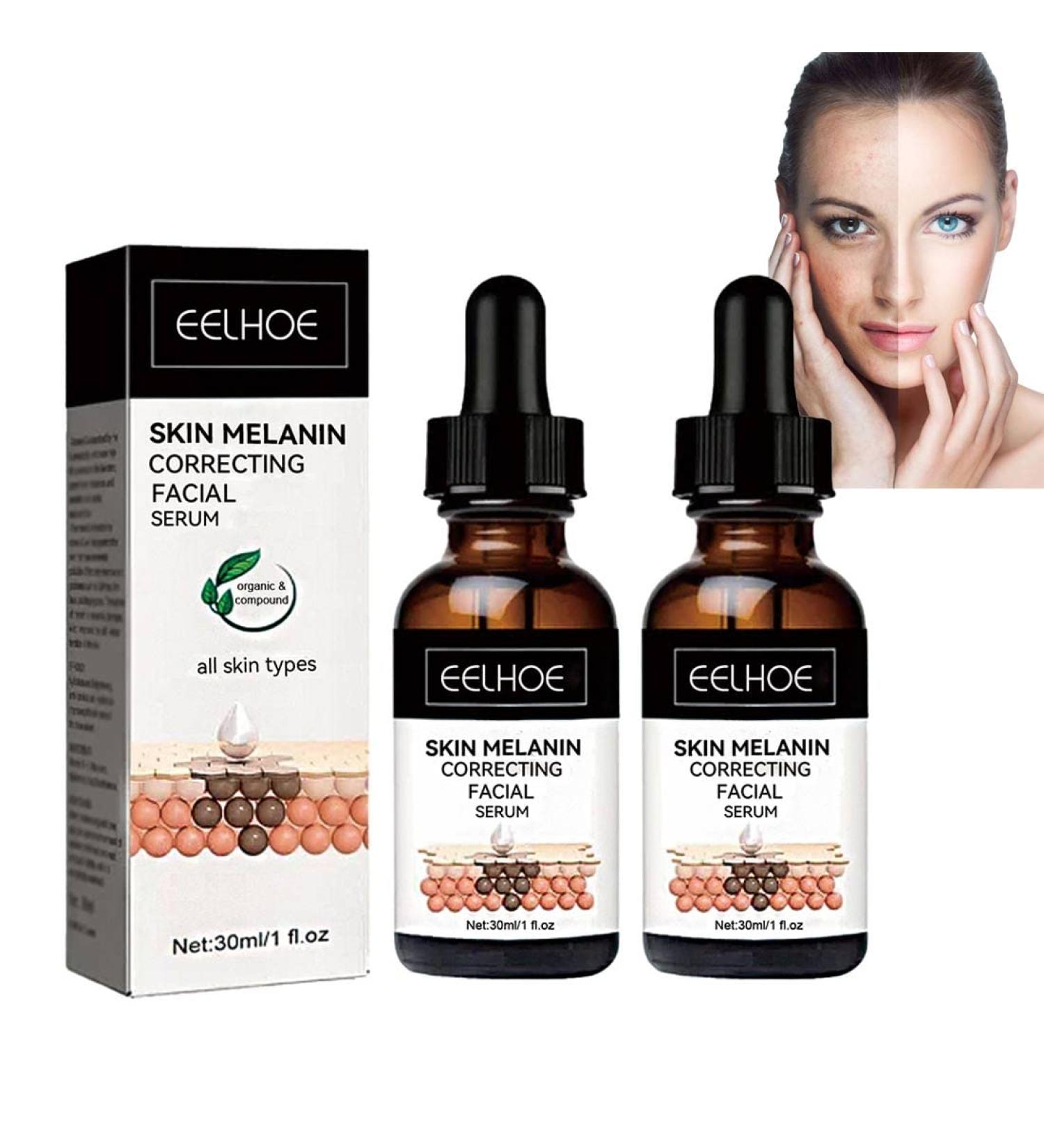 Melanin Correcting Face Serum Dark Spot Correcting Serum Moisturizing Repairing Face Serum Hydrate Anti-Wrinkle Facial Essence Collagen Face Serum Firms and Rejuvenates Skin - Buy Online on GoSupps.com