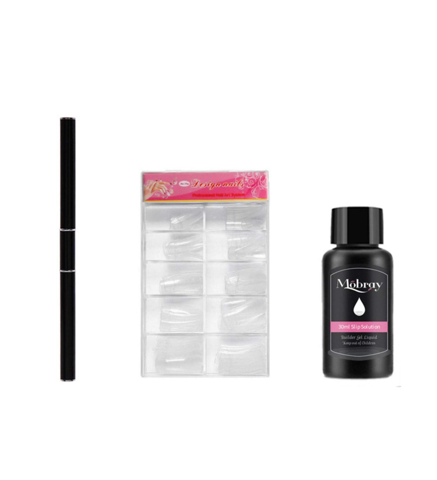 /L Nail Extension Gel SetNail Slip Solution Poly Building Gel Liquid Nail Liquid Slip Solution Acrylic Builder Nail Gel Extension Toolcleaning Liquid Light Therapy Nail Mold Cosy - Buy Online on GoSupps.com
