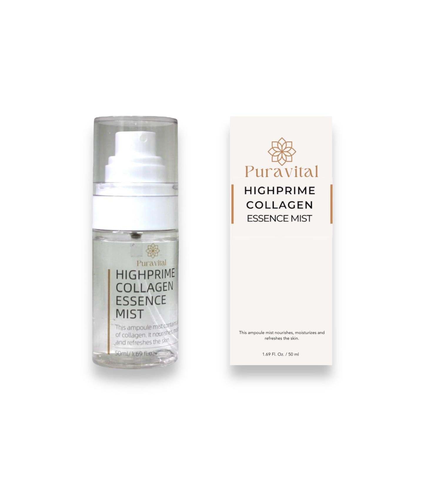 Highprime Collagen Ampoule Mist | Hydrating Face Mist for All Skin Types | Collagen & Hyaluronic Acid Spray - Buy Online on GoSupps.com
