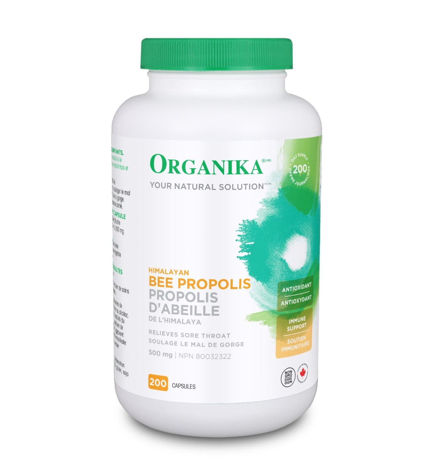 ORGANIKA BEE PROPOLIS (HIMALAYAN) 200 CAPS Unflavored 1 count (Pack of 1) - Buy Online on GoSupps.com