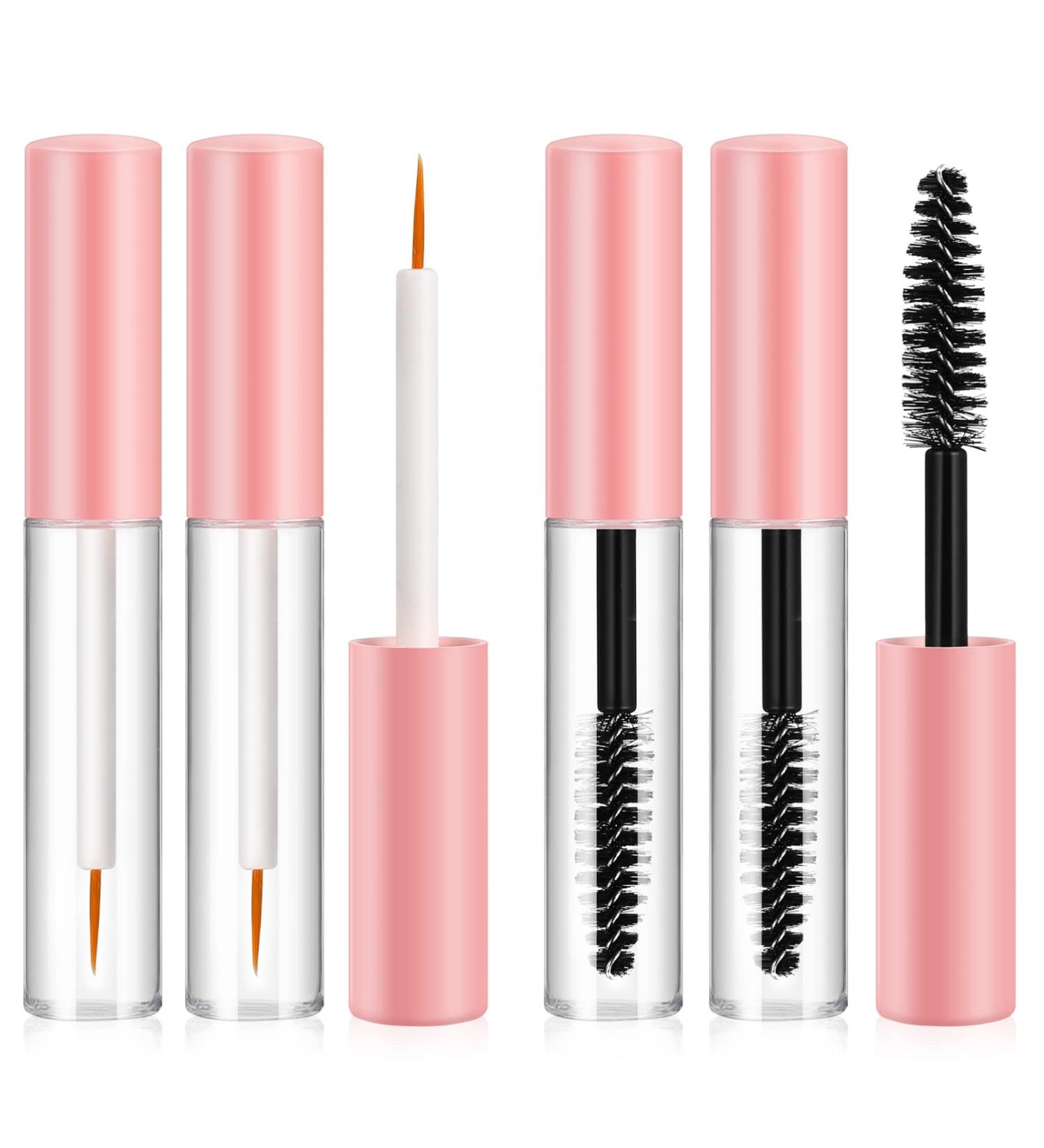 FOMIYES 6 Pcs Eyeliner Stick Pink Containers Pink Mascara Empty Eyeliner Tube Empty Eyeliner Bottle Cosmetic - Buy Online on GoSupps.com