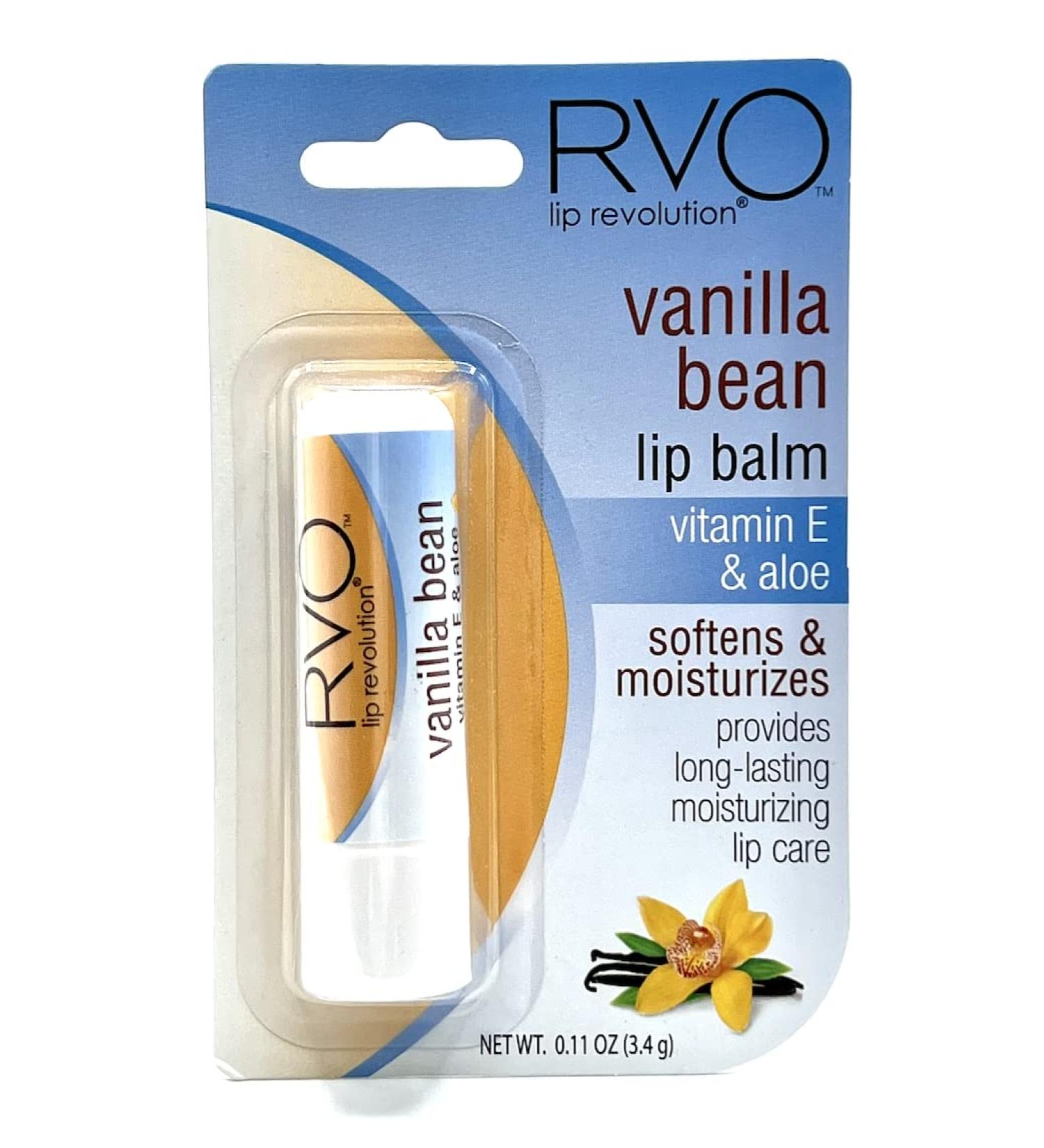 RVO Lip Revolution Vanilla Bean Lip Balm 0.11 oz