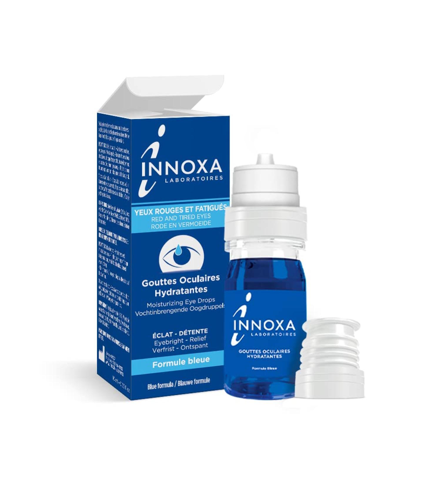 Innoxa Moisturising Eye Drops Red and Tired Eyes 10ml - Buy Online on GoSupps.com