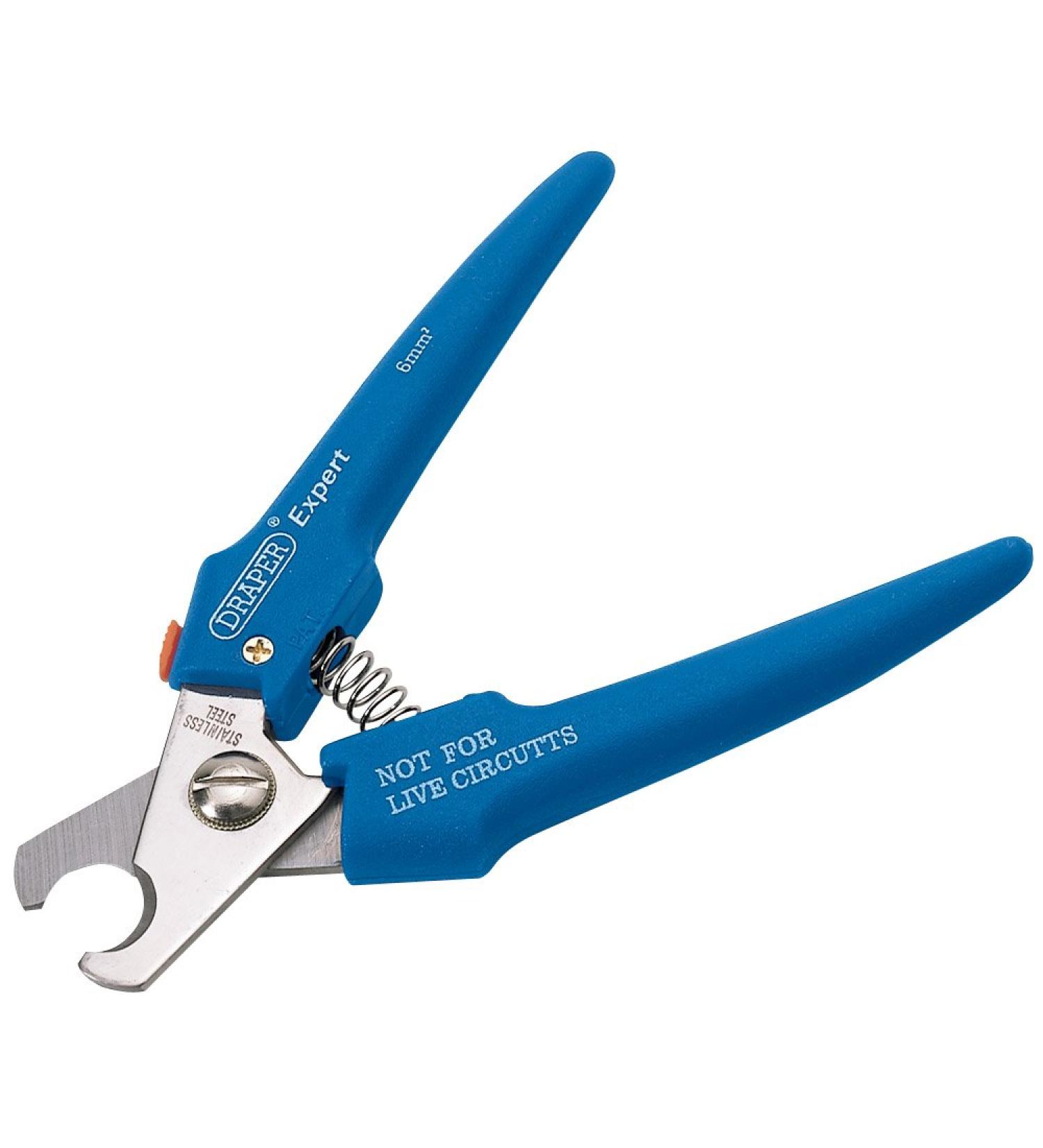 Draper 39224 Copper / Aluminium Cable Cutter 6mm Blue