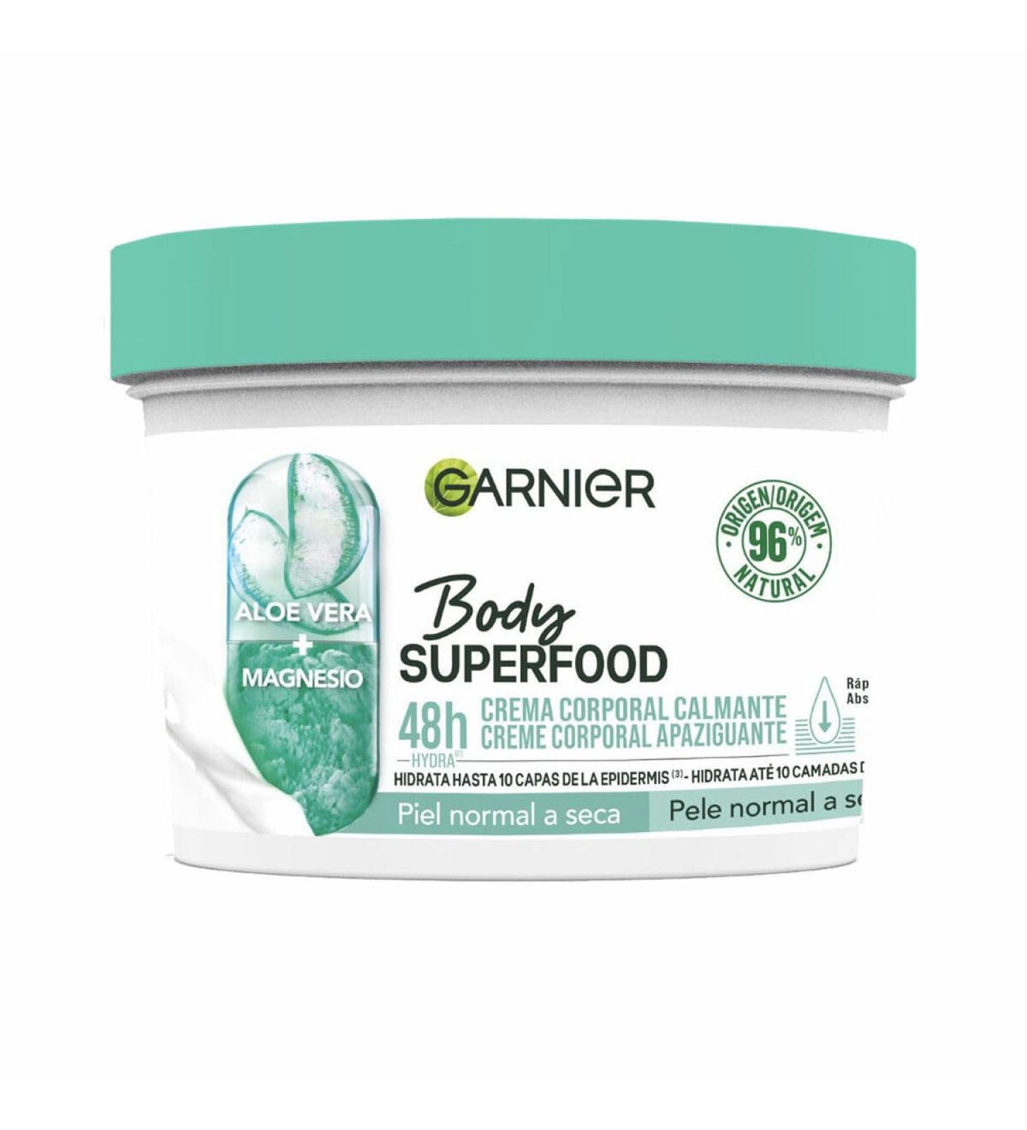 BODY SUPERFOOD cr me corporelle apaisante 380 ml