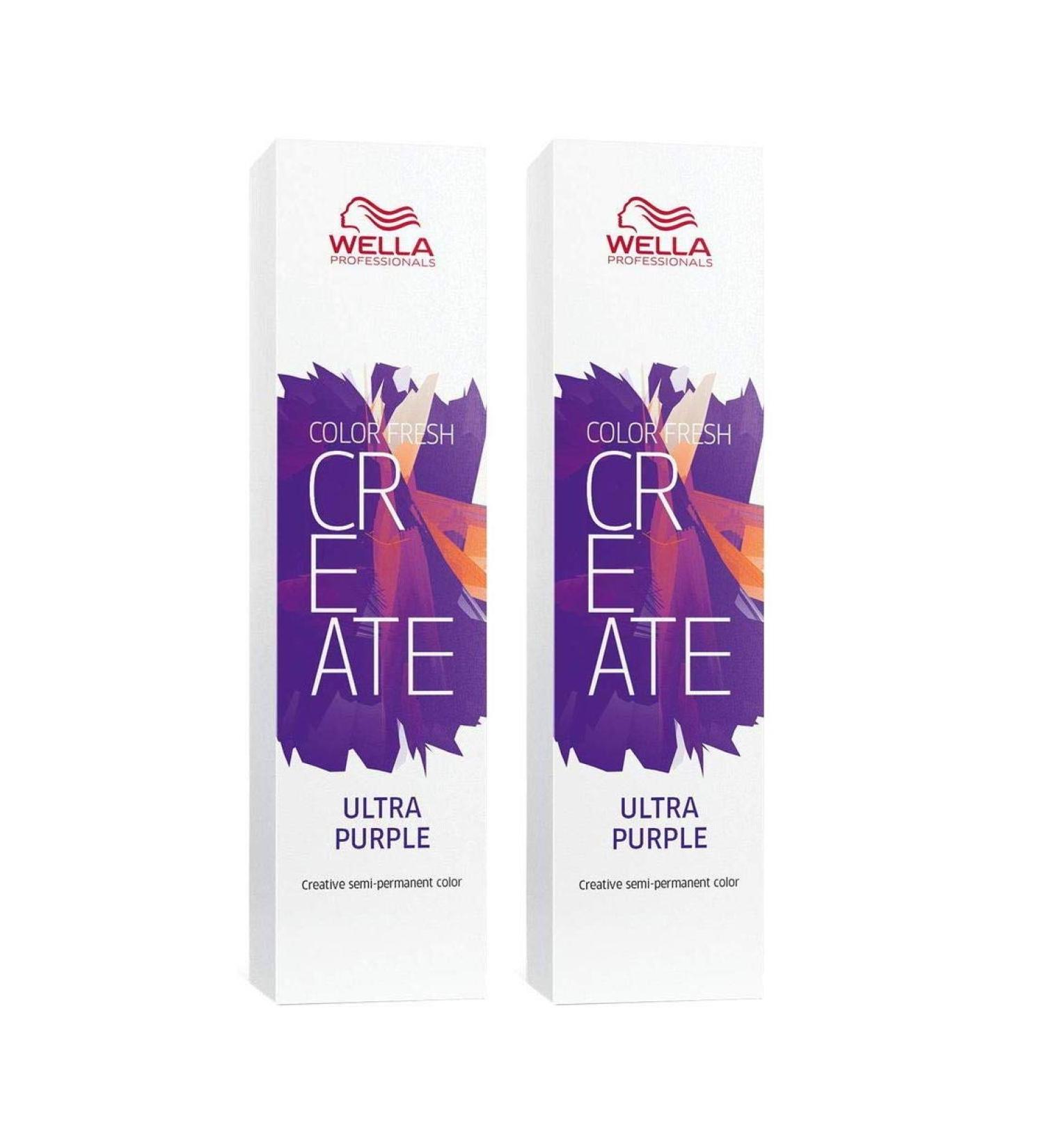 Pack of 2 Color Fresh Create direct dye Ultra Purple 60 ml
