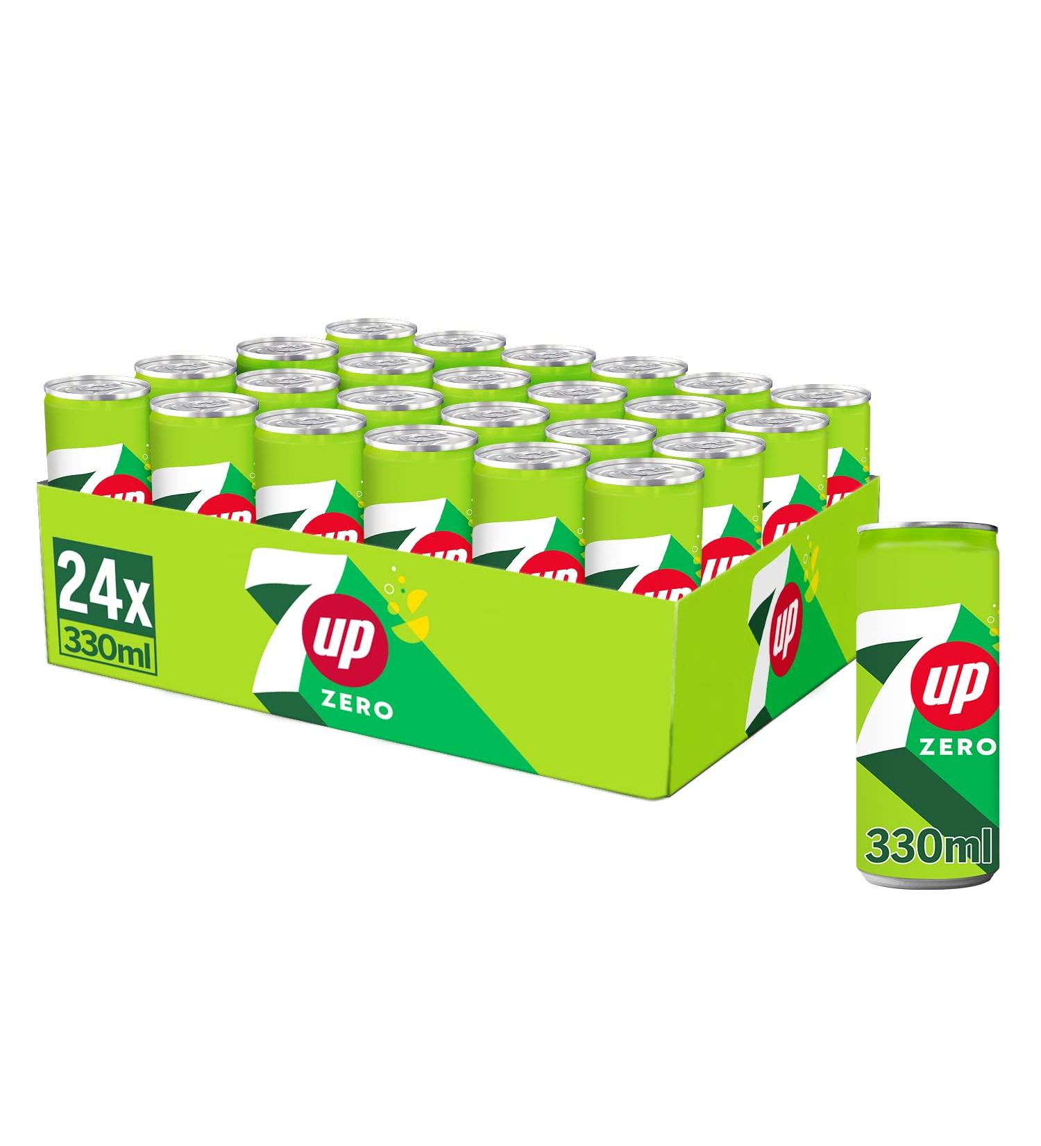 SEVEN-UP Lemon Cooler - 24 Pack (24 x 330 ml) 24 x 330 ml