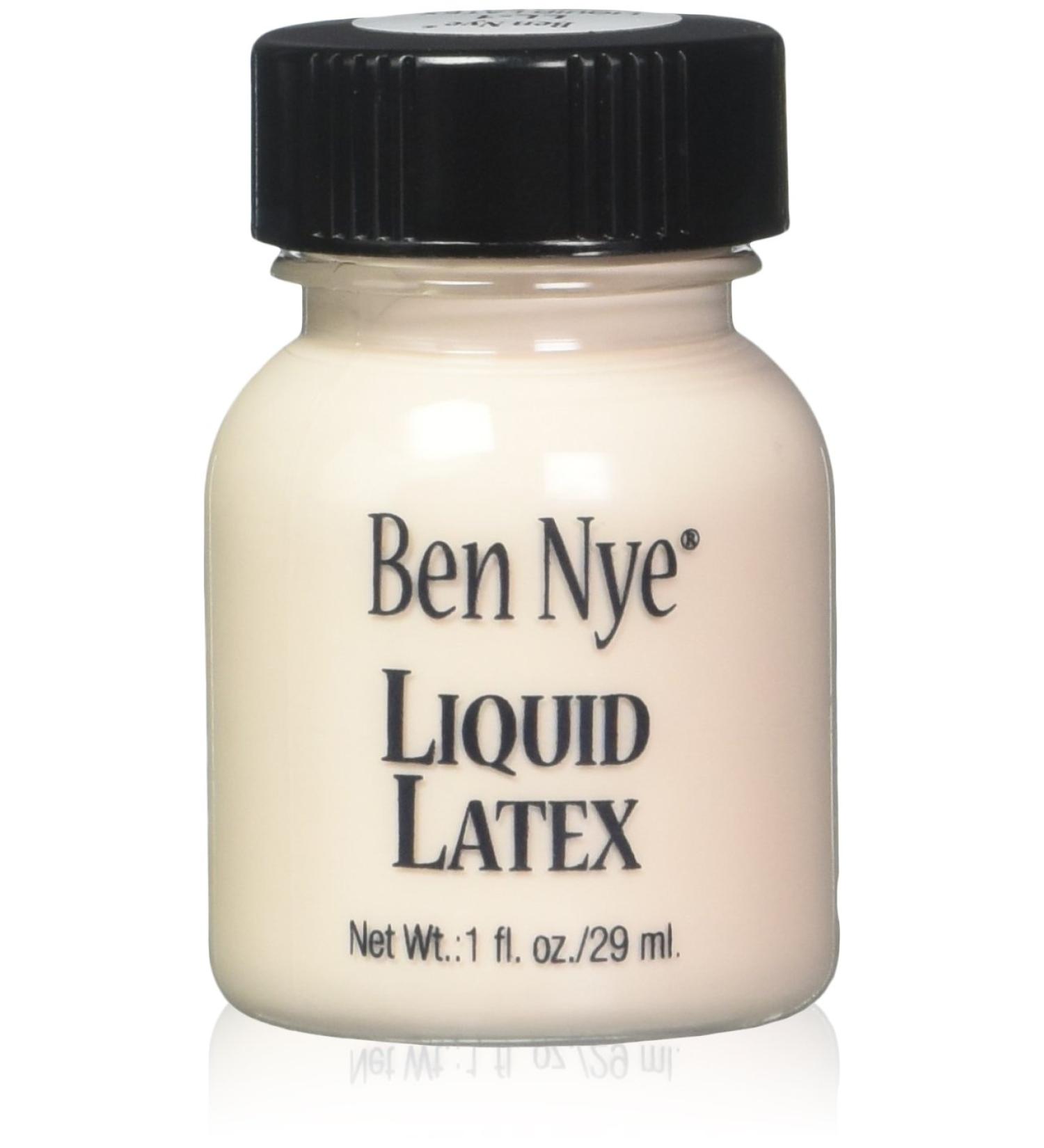 Ben Nye Liquid Latex 1oz - Professional Grade Latex for Special FX Makeup - Buy Online on GoSupps.com