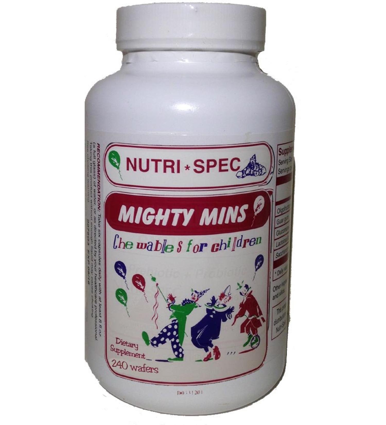 Nutri-Spec Mighty Mins, 240 Wafers