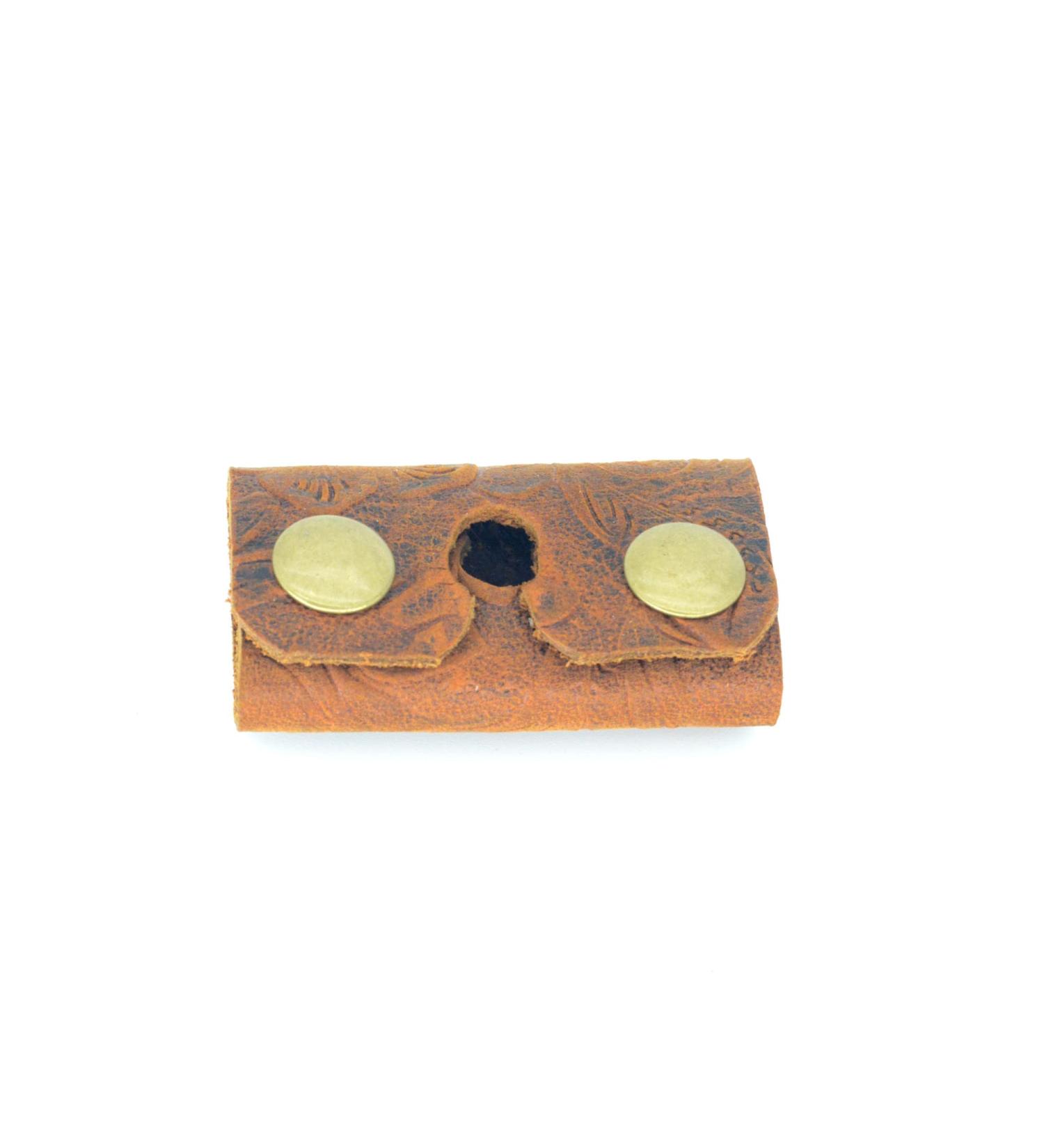 JJNUSA Men's Handmade Vintage Minimalist Leather Double Edge Razor Travel Cover - Premium Quality & Stylish Design for International Shipping - Buy Online on GoSupps.com