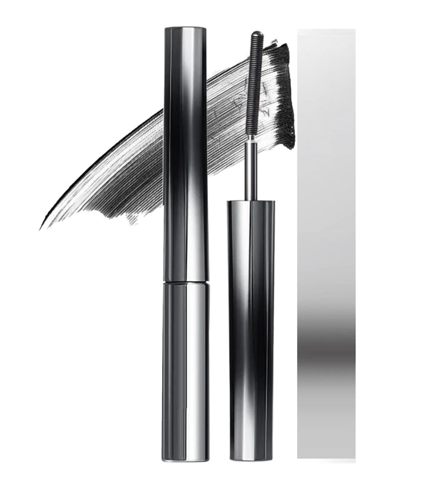 3D Curling Eyelash Iron Mascara - 2 colors Iron Brush Mascara Iron Strong Mascara Metal Tiny Tube Waterproof Makeup Mascara (Curling Black) Curling Black - Buy Online on GoSupps.com