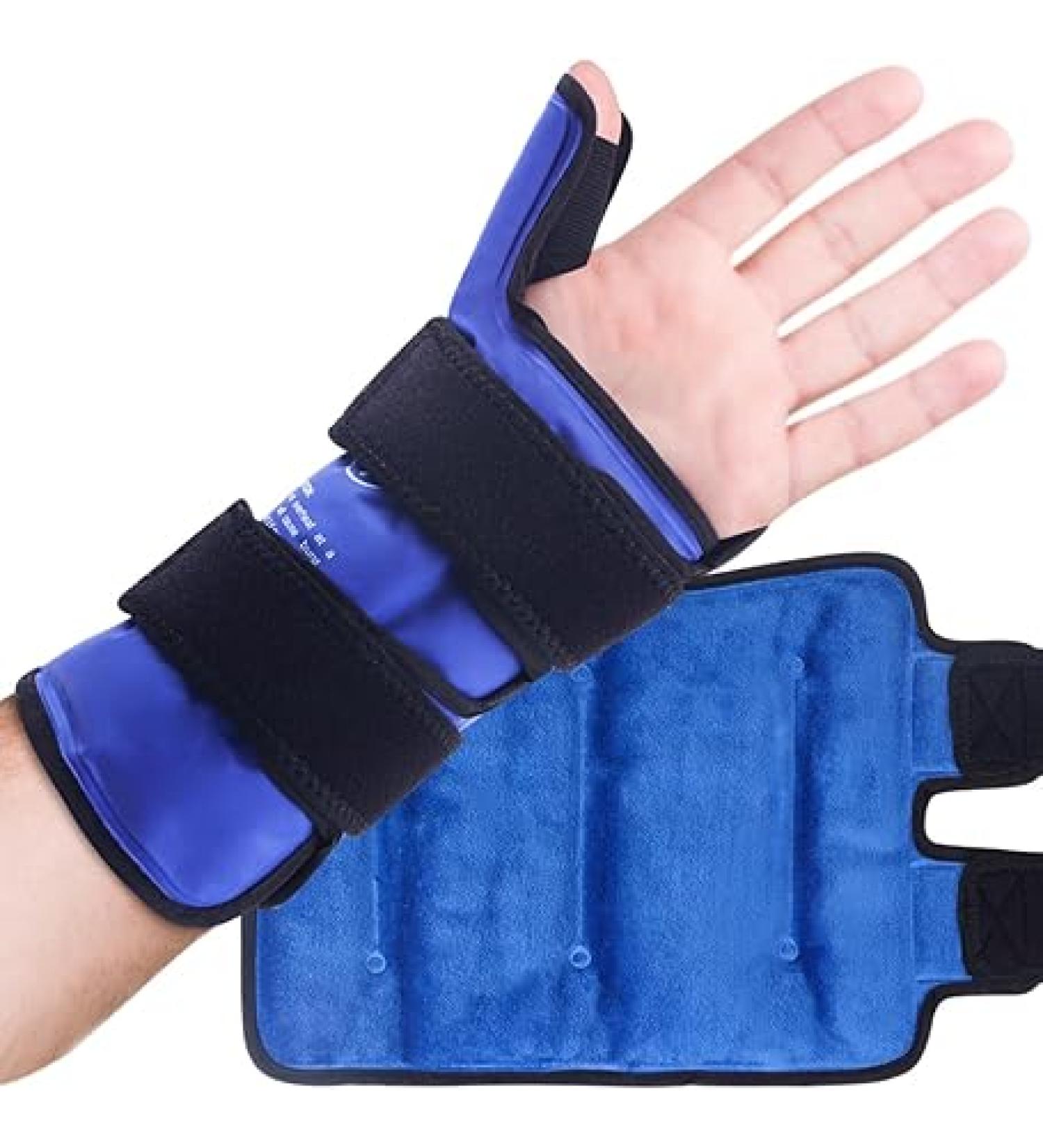 Hilph Large Cooling Bandage Wrist Cooling Cuff with Velcro