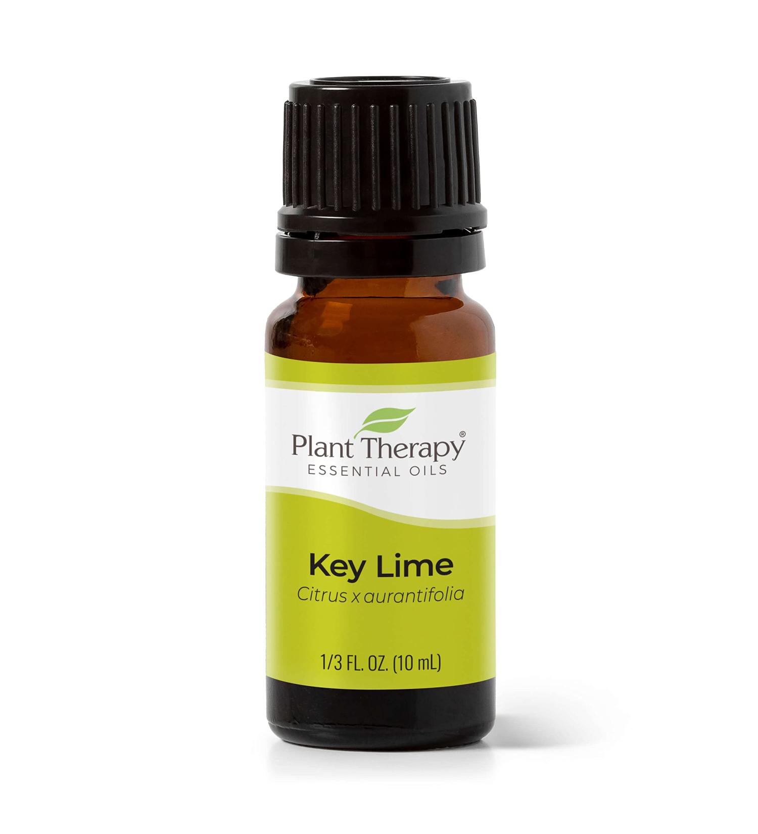 Plant Therapy Key Lime Essential Oil 10 mL (1 oz) 100% Pure Undiluted Natural Aromatherapy for Diffusion is Uplifting and Energizing - Buy Online on GoSupps.com
