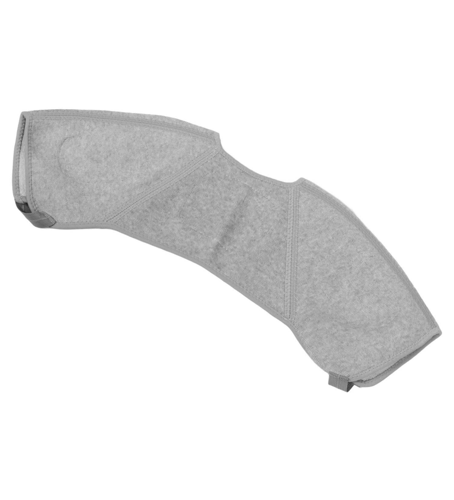 Milisten Shoulder Protector Double Shoulder Support Shoulder Brace Wrap Shoulder Warp Sleeve Spandex Grey - Buy Online on GoSupps.com