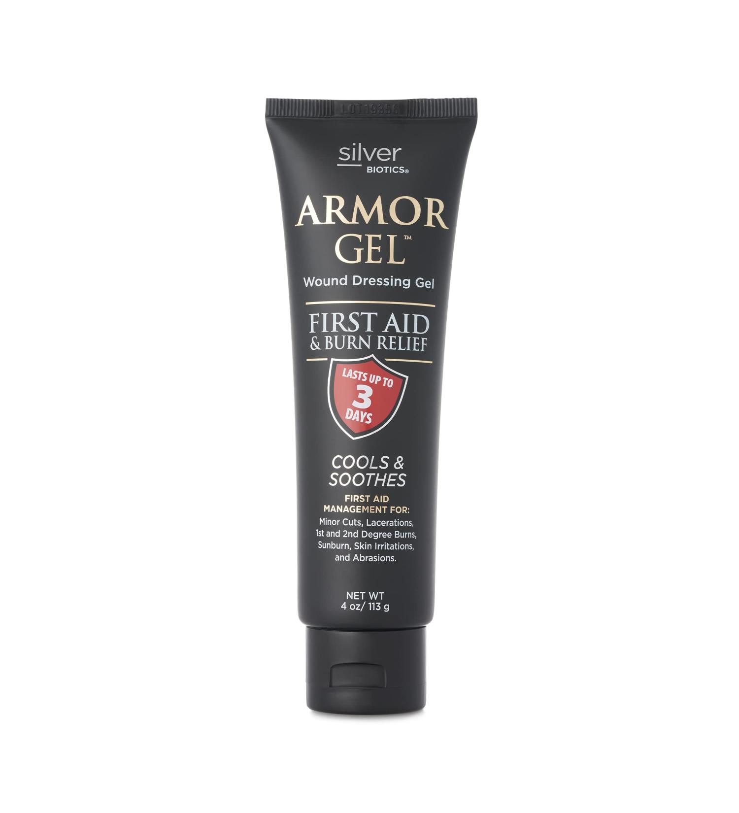 American Biotech Labs Silver Biotics Armor Gel 4 oz - Wound Dressing & Burn Relief Gel - Buy Online on GoSupps.com