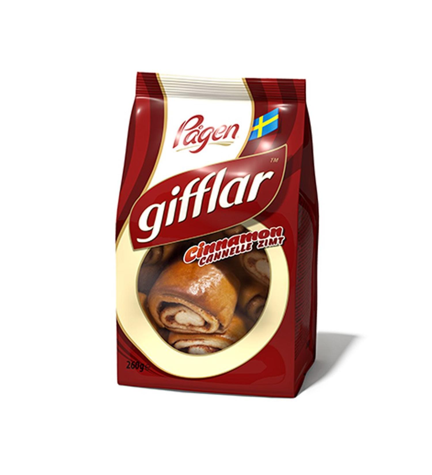 Pagen Gifflar Cinnamon Rolls - 4 x 260g | Swedish Pastries (Import)