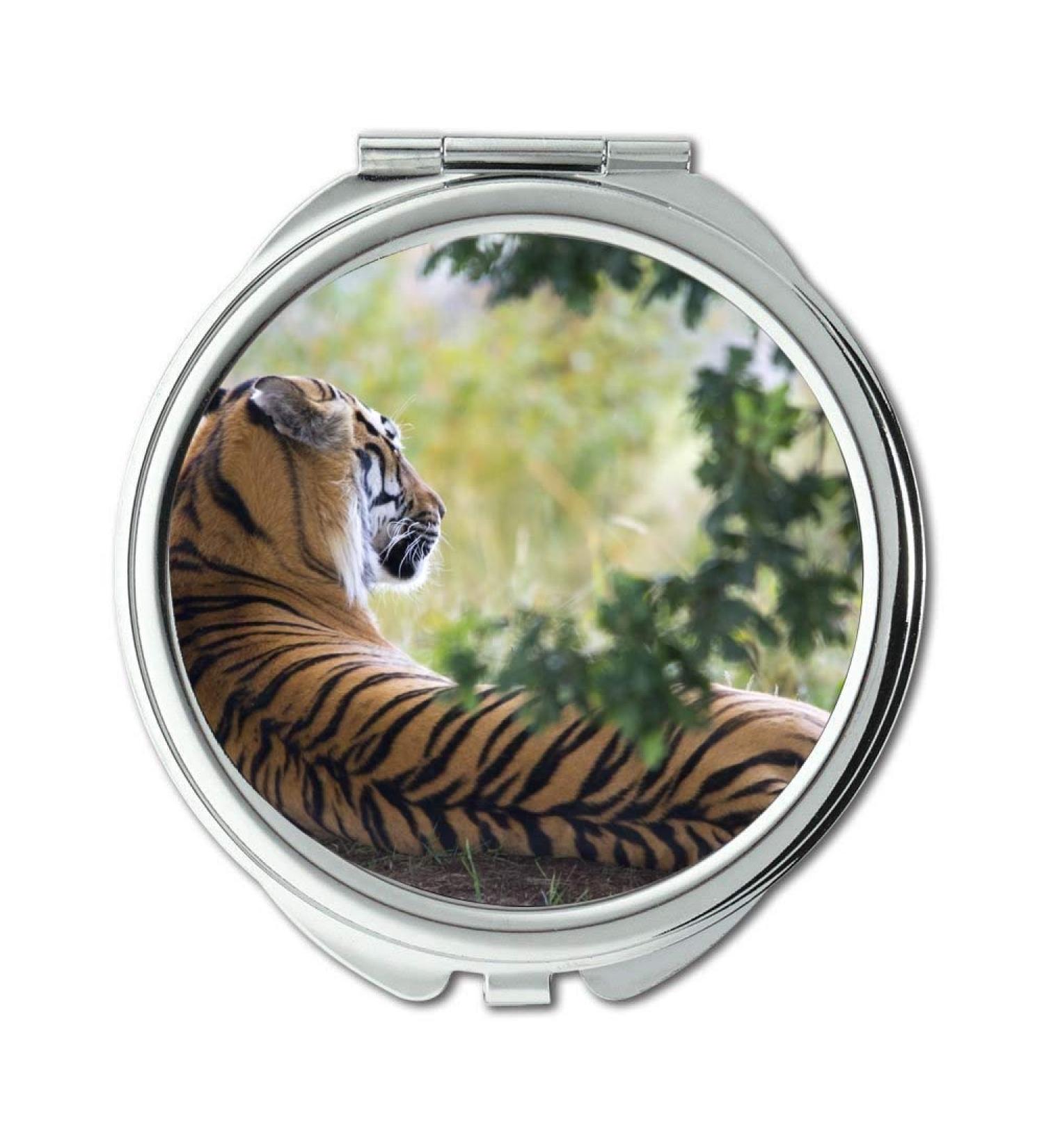 Mirror makeup mirror animal animal photography big cat pocket mirror portable mirror - Buy Online on GoSupps.com