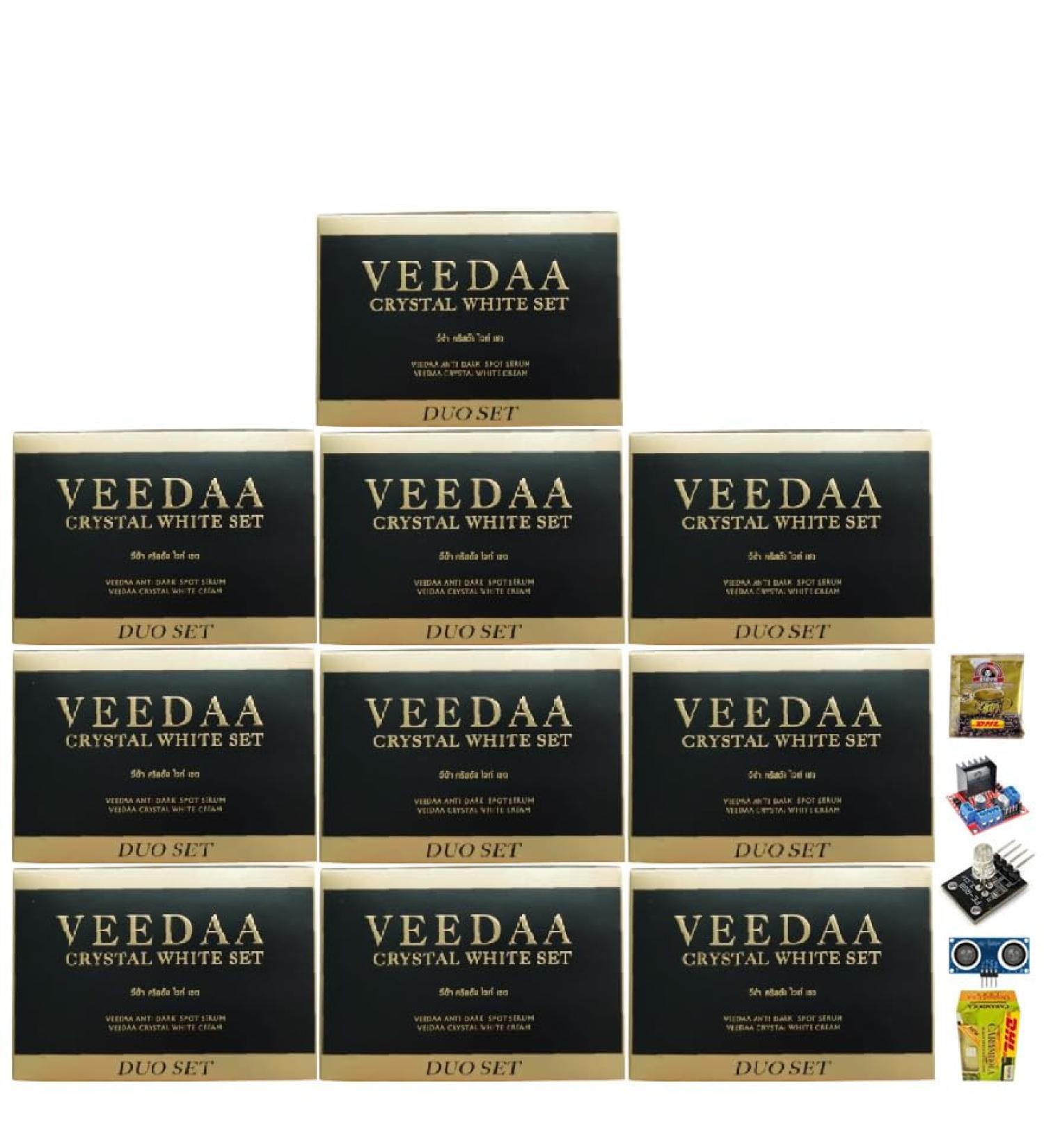 Boost Your Skin Hydration with Veedaa Crystal Wh Set Nourishing Cream & Serum | Free Beauty Gifts | Beautygoodshop - Buy Online on GoSupps.com