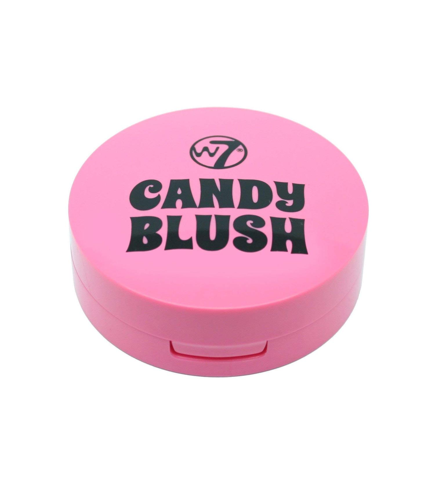 W7 Candy Blush Blusher - Angel Dust | Long-Lasting Pigmented Powder Compact | Cruelty-Free Vegan Face Makeup - Buy Online on GoSupps.com