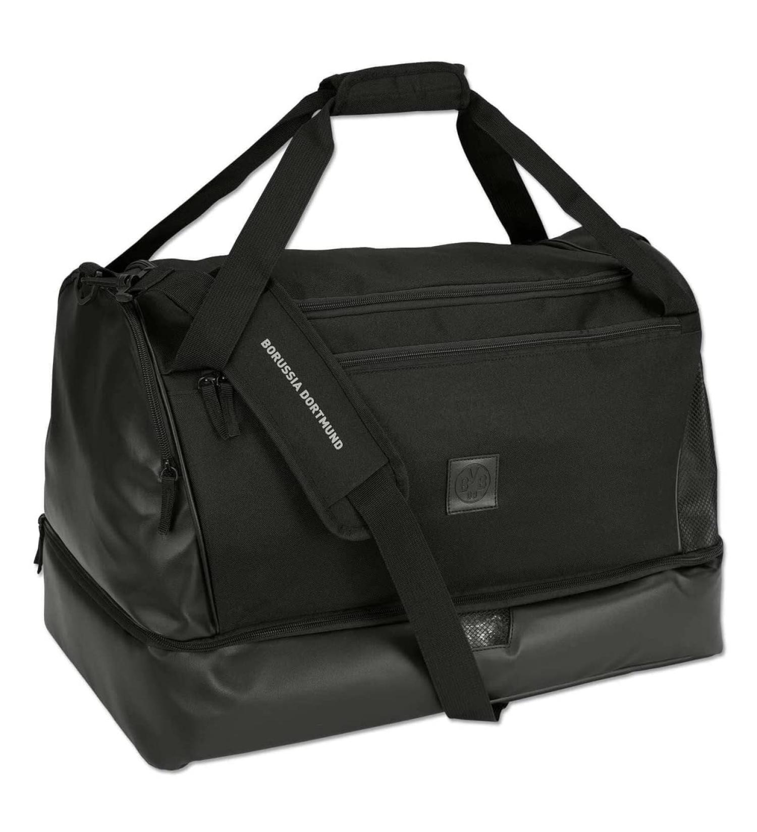 Shop Borussia Dortmund BVB Sports Bag | Black | One Size | International Shipping Available - Buy Online on GoSupps.com