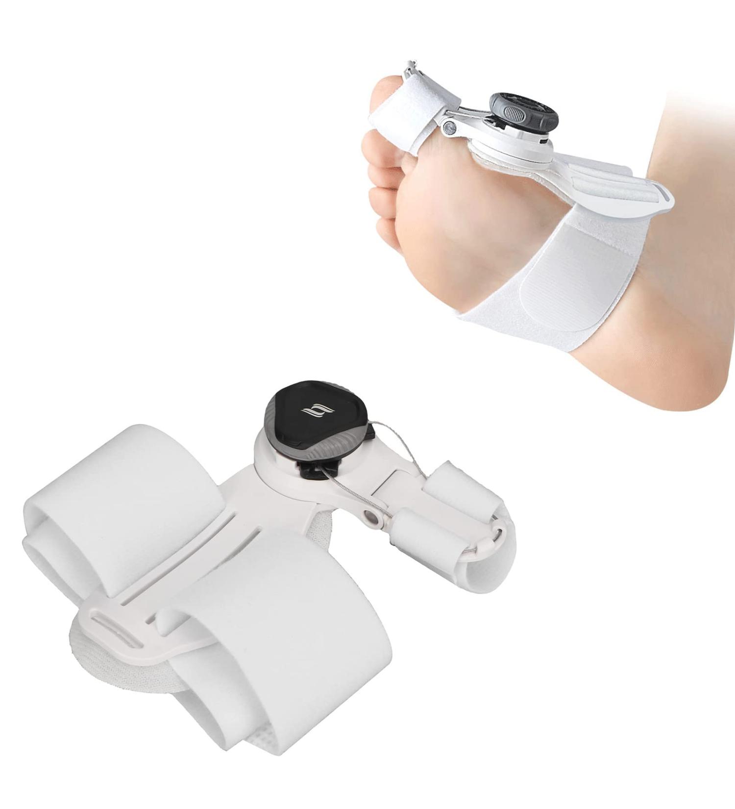 Bunion Corrector for Big Toe - Silicone Toe Straightener with Black Buckle - Buy Online on GoSupps.com
