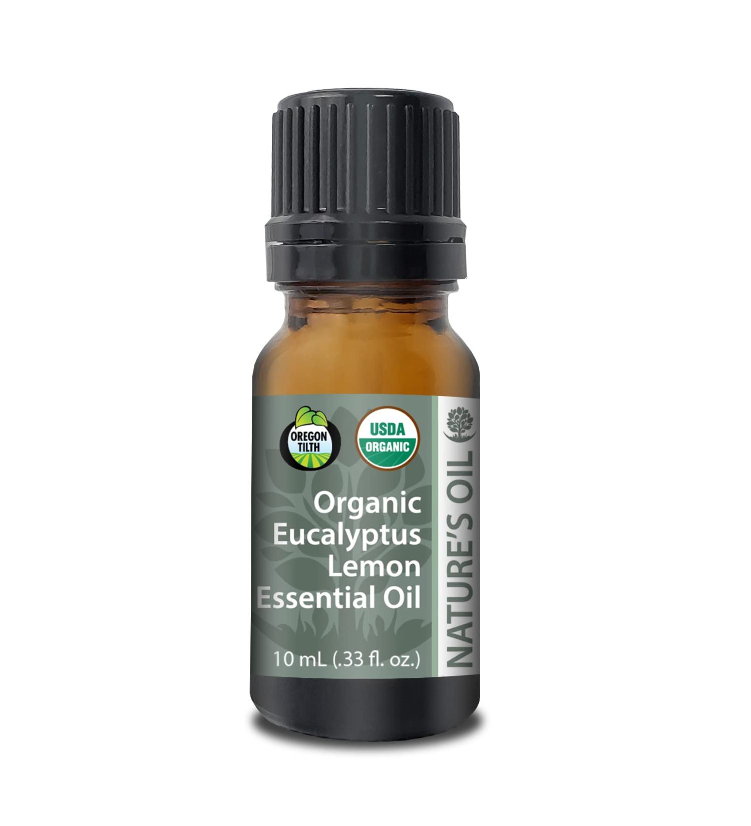 Best Eucalyptus Lemon Essential Oil Pure Certified Organic Therapeutic Grade 10ml - Buy Online on GoSupps.com