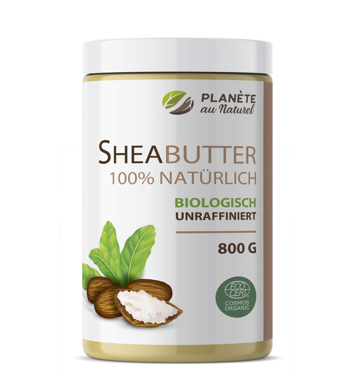 Organic Shea Butter - 100% Pure & Unrefined Karit Butter 800g | Natural Skincare & Moisturizer for All Skin Types - Buy Online on GoSupps.com