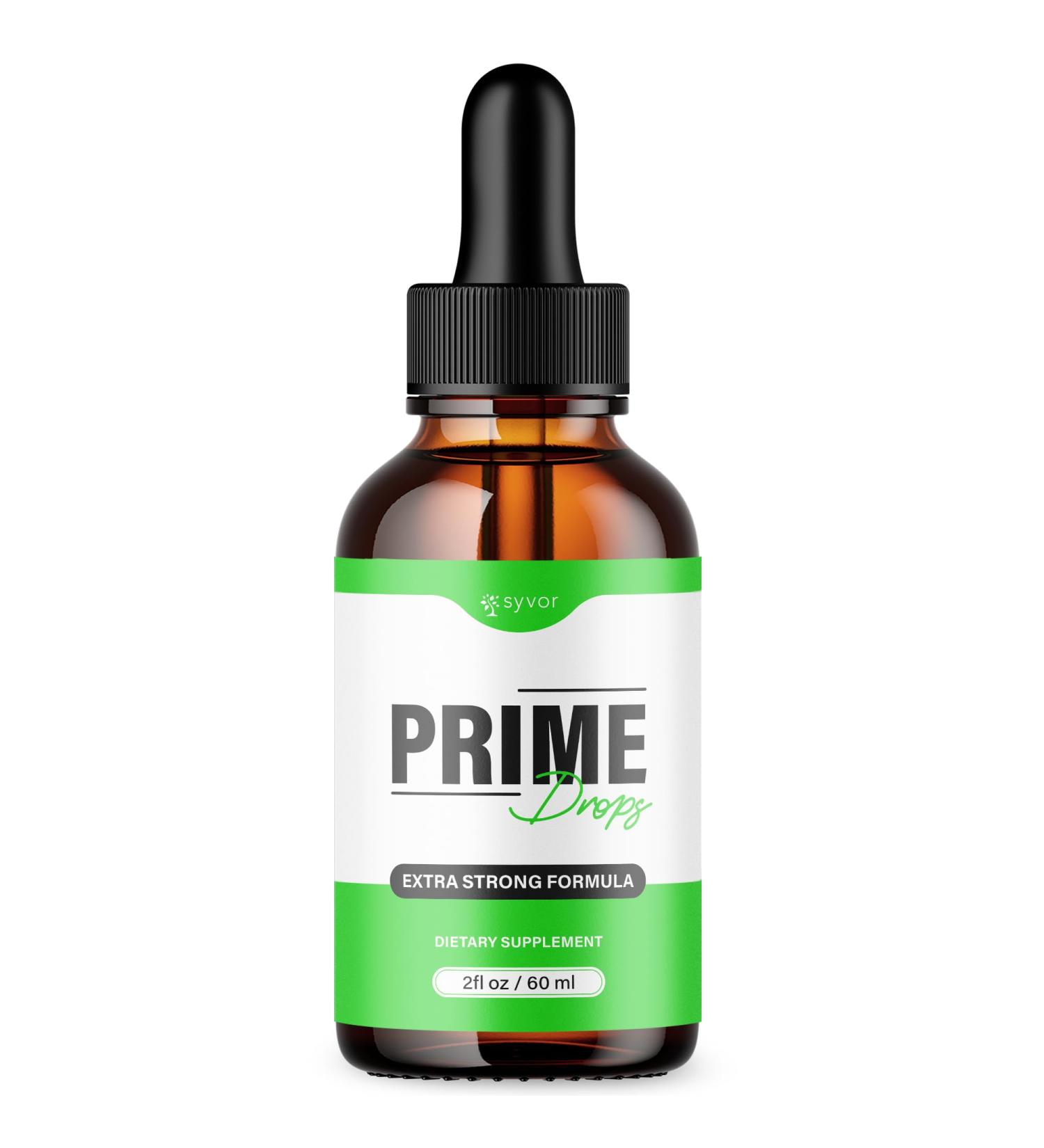 Prime Drops for Men Official PrimeDrops Liquid Supplement with All Natural Ingredients Advanced Formula Health Wellness Supplement with Max Strength Vitamins for Your Active Lifestyle (30 Servings) - Buy Online on GoSupps.com