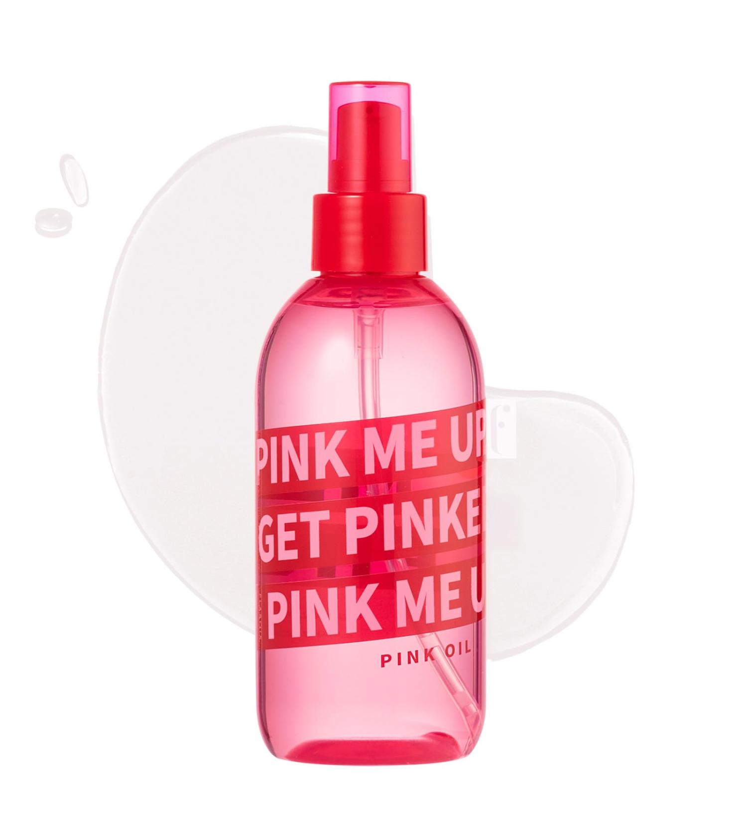 Buy GET PINK ME UP Hair Oil - Deep Hydrating Floral Essence Serum with Rose Extract Coconut & Avocado Oil - 6.7 Fl oz for Shiny Nourished Hair - International Shipping Available - Buy Online on GoSupps.com
